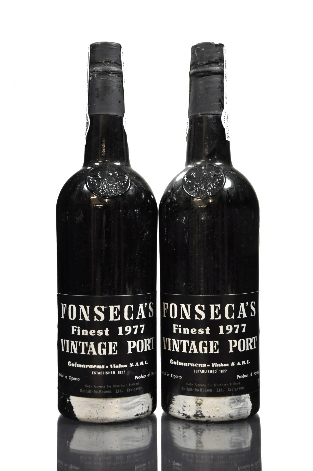 2 x Fonsecas 1977 Vintage Port