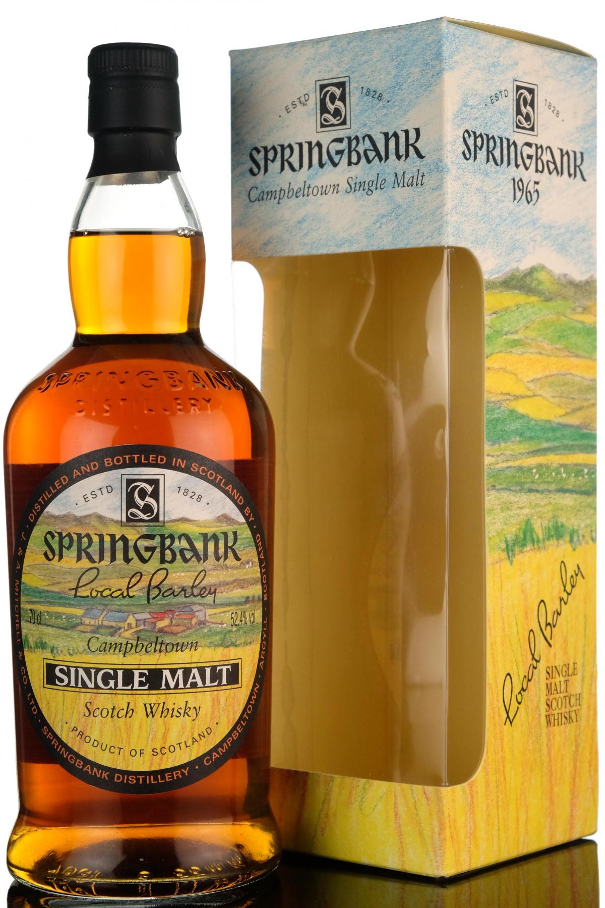 Springbank 1965-2001 - Cask 9 - Local Barley