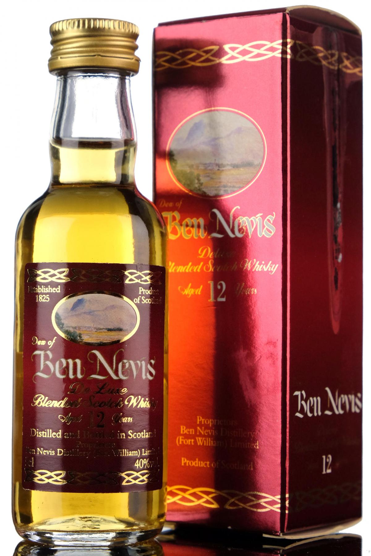 Ben Nevis 12 Year Old Miniature