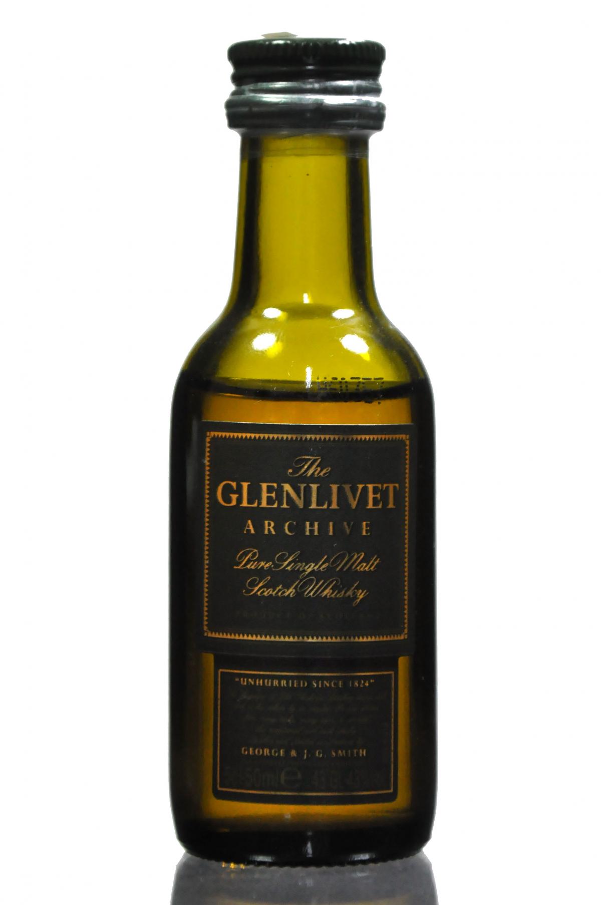 Glenlivet Archive Miniature