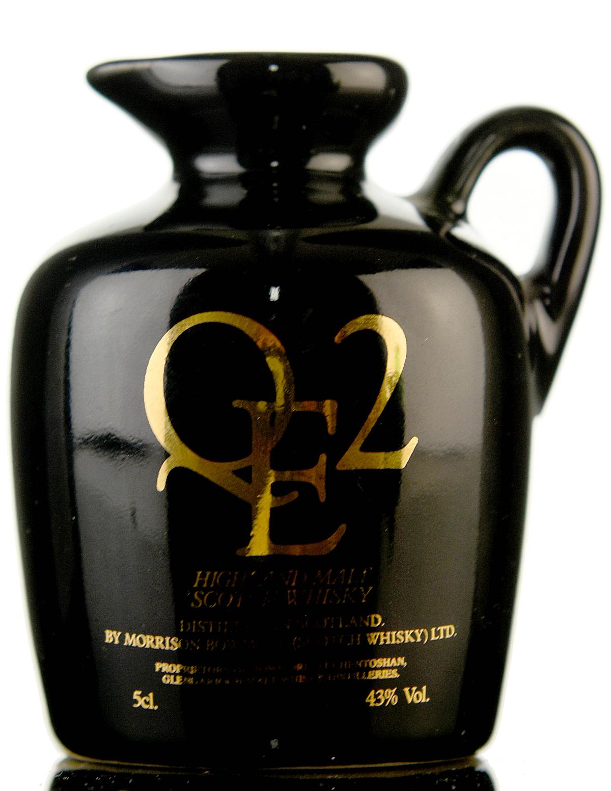 Morrison Bowmore QE2 Ceramic Miniature