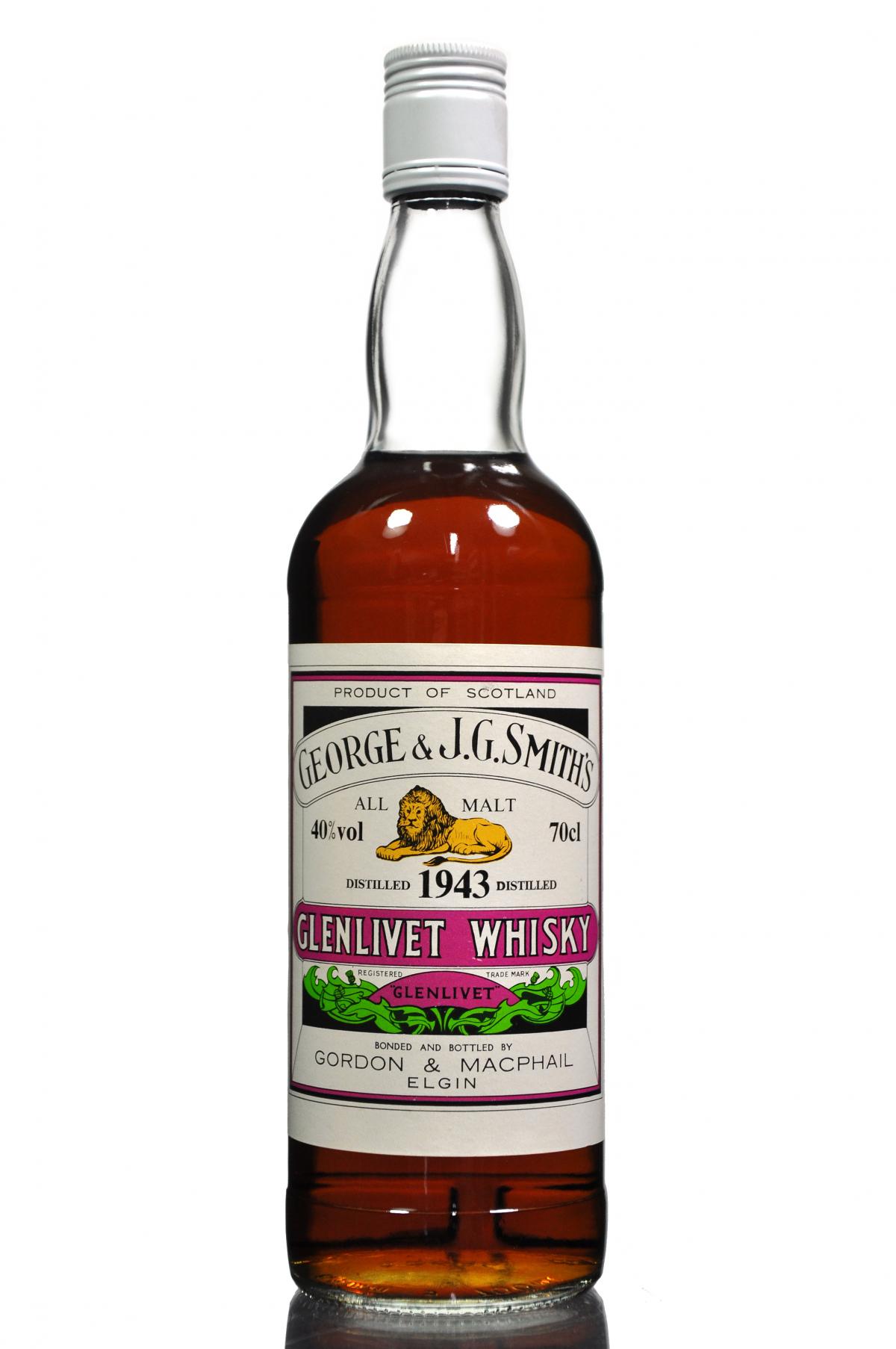 Glenlivet 1943 - Gordon & MacPhail - 1990s