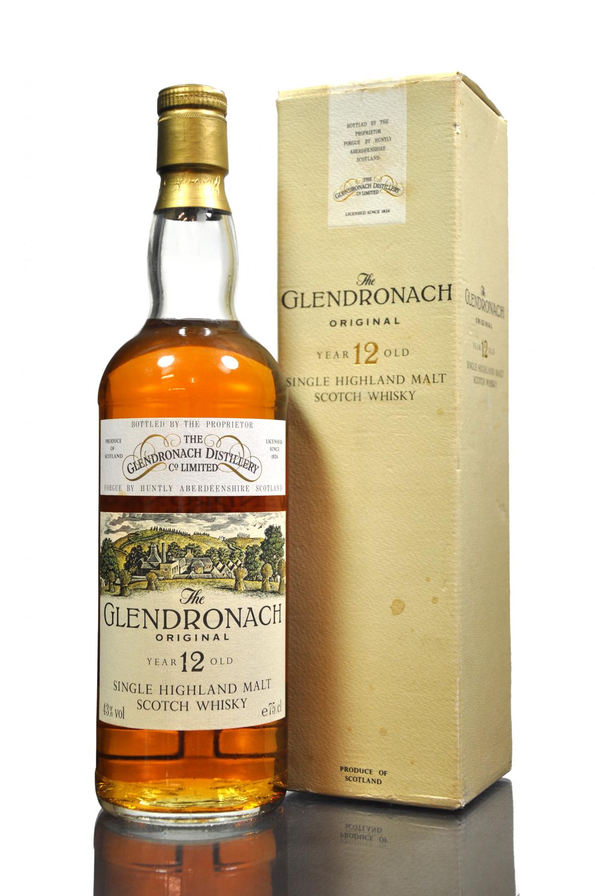 Glendronach 12 Year Old - Original - Circa 1990