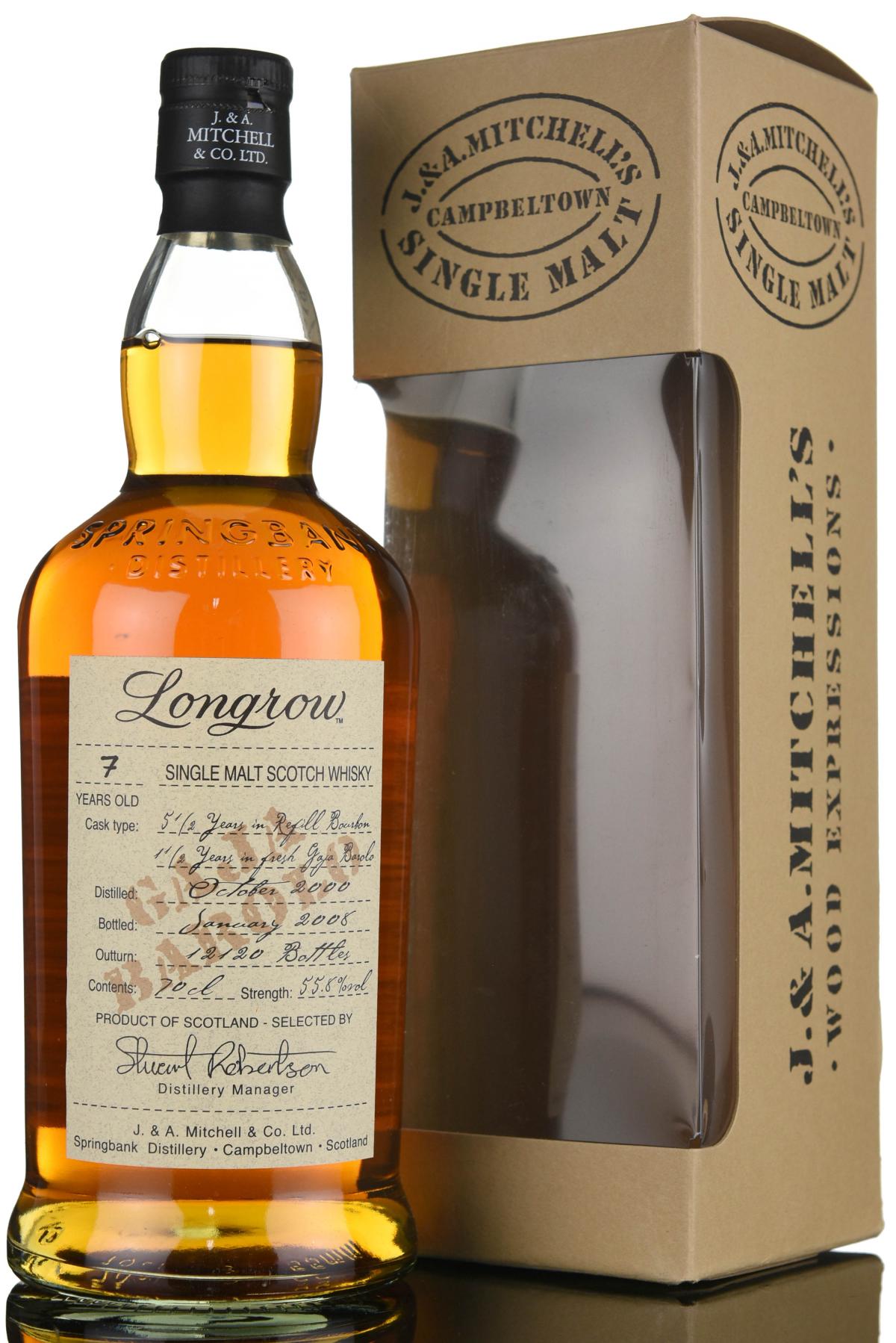 Longrow 2000-2008 - Gaja Barolo