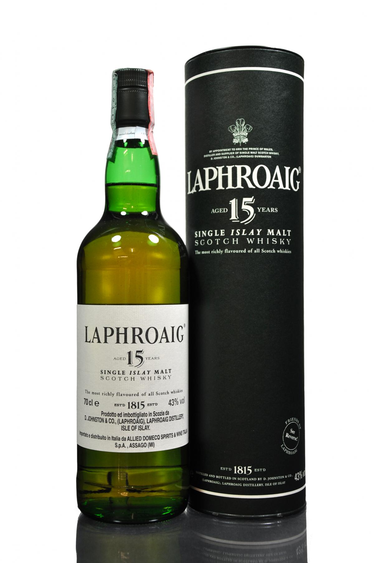 Laphroaig 15 Year Old - Assago Import