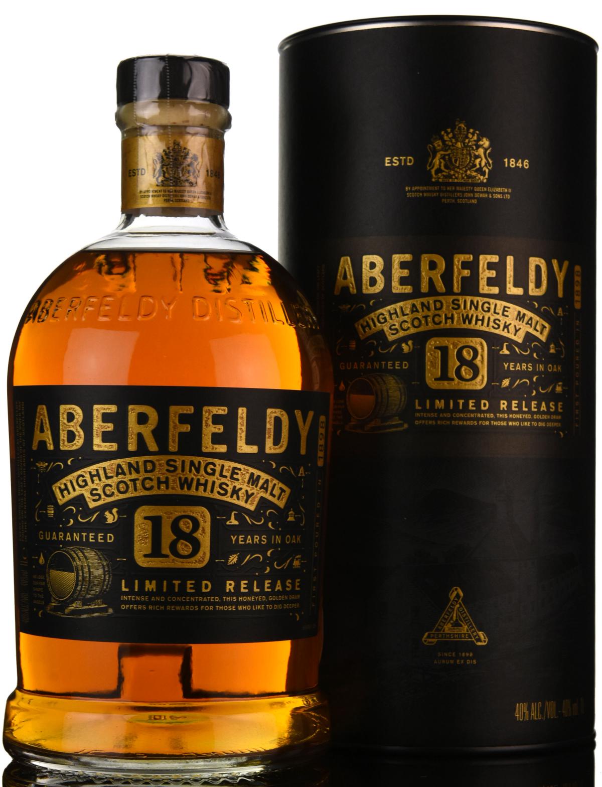 Aberfeldy 18 Year Old - 1 Litre