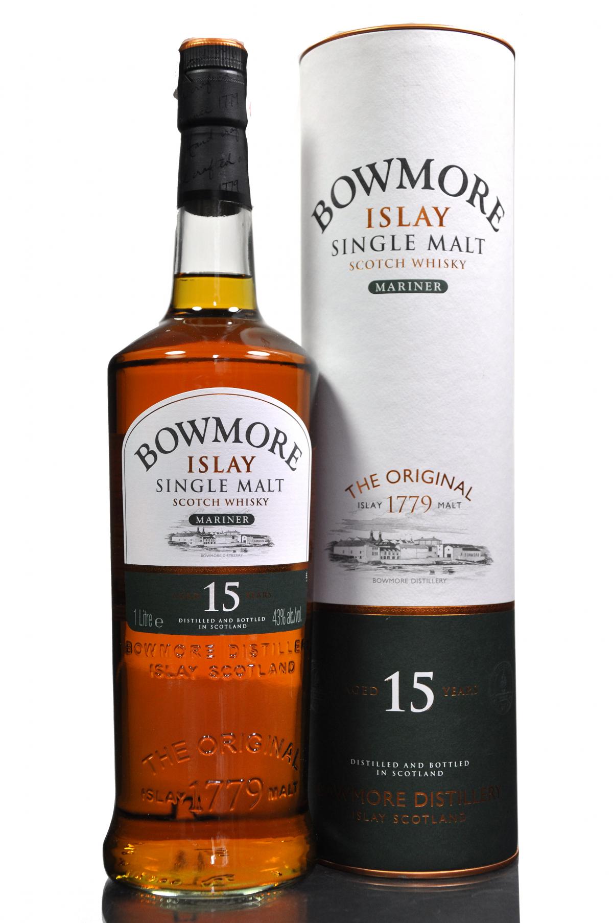 Bowmore 15 Year Old - Mariner - 2010s - 1 Litre