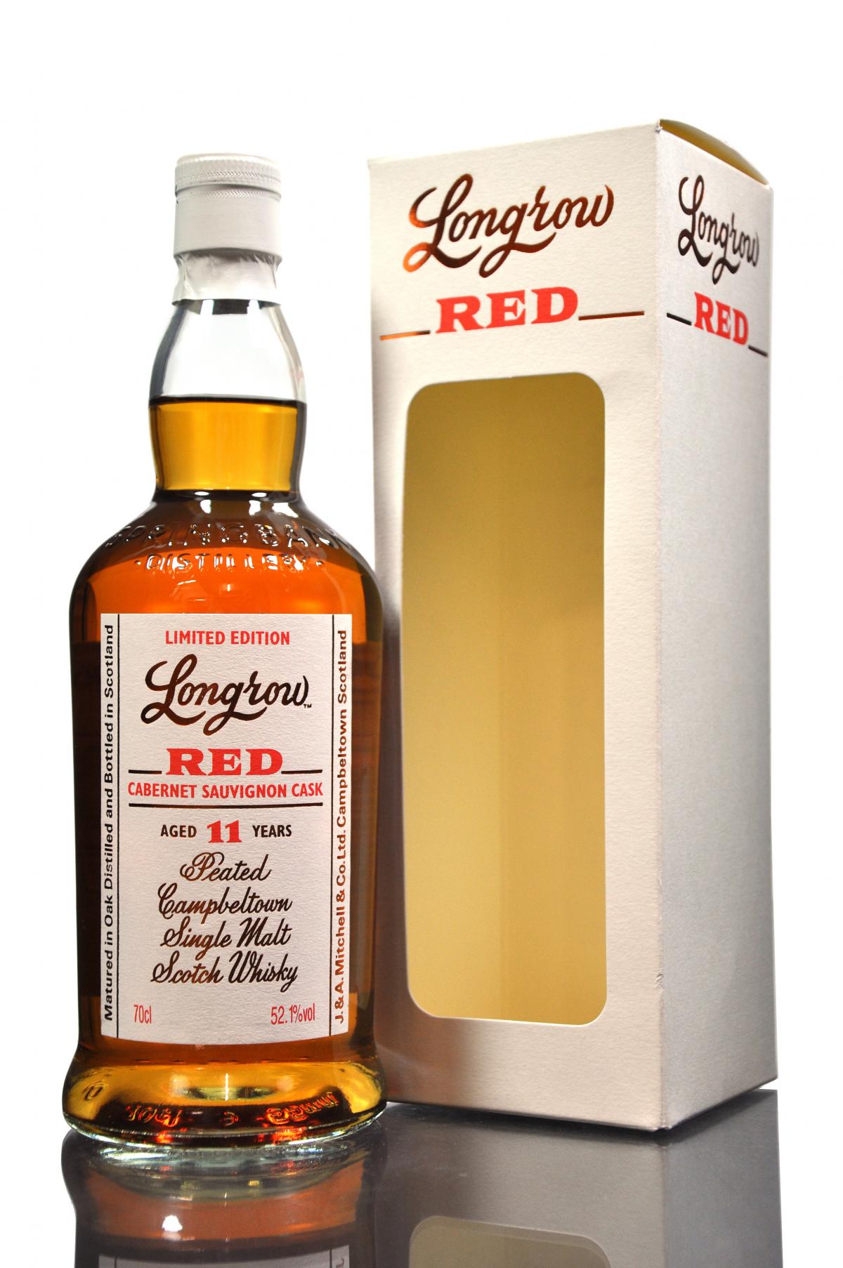 Longrow Red - 11 Year Old - Cabernet Sauvignon - 2012 Release