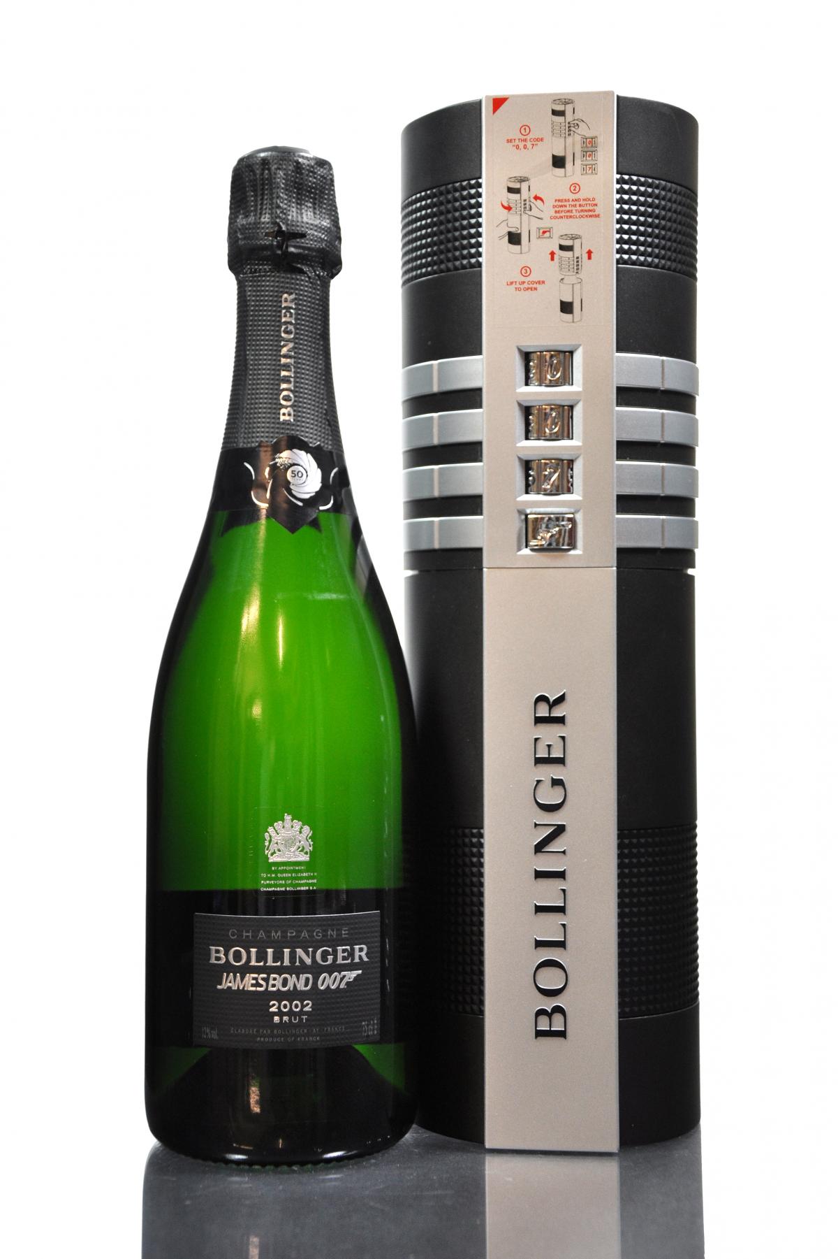 Bollinger Champagne 2002 - James Bond 007 Edition