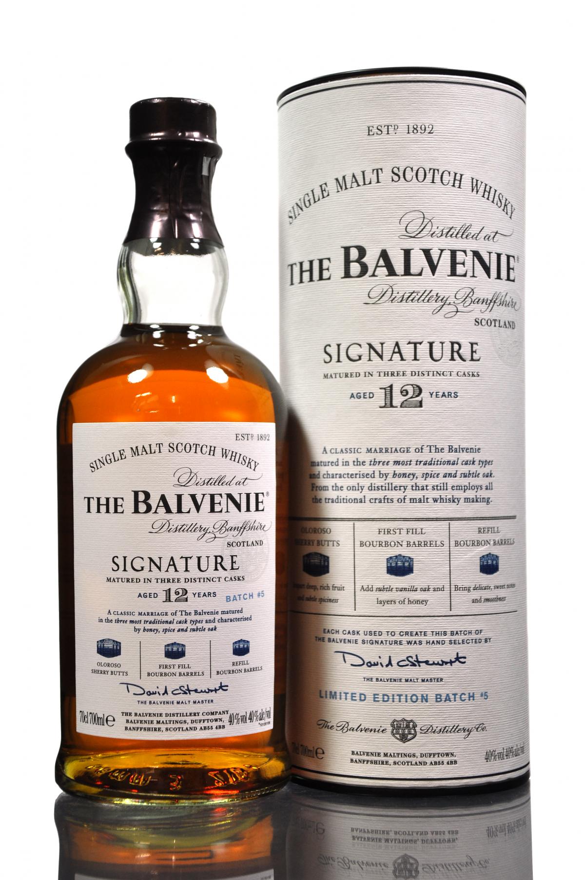 Balvenie 12 Year Old - Signature - Batch 5