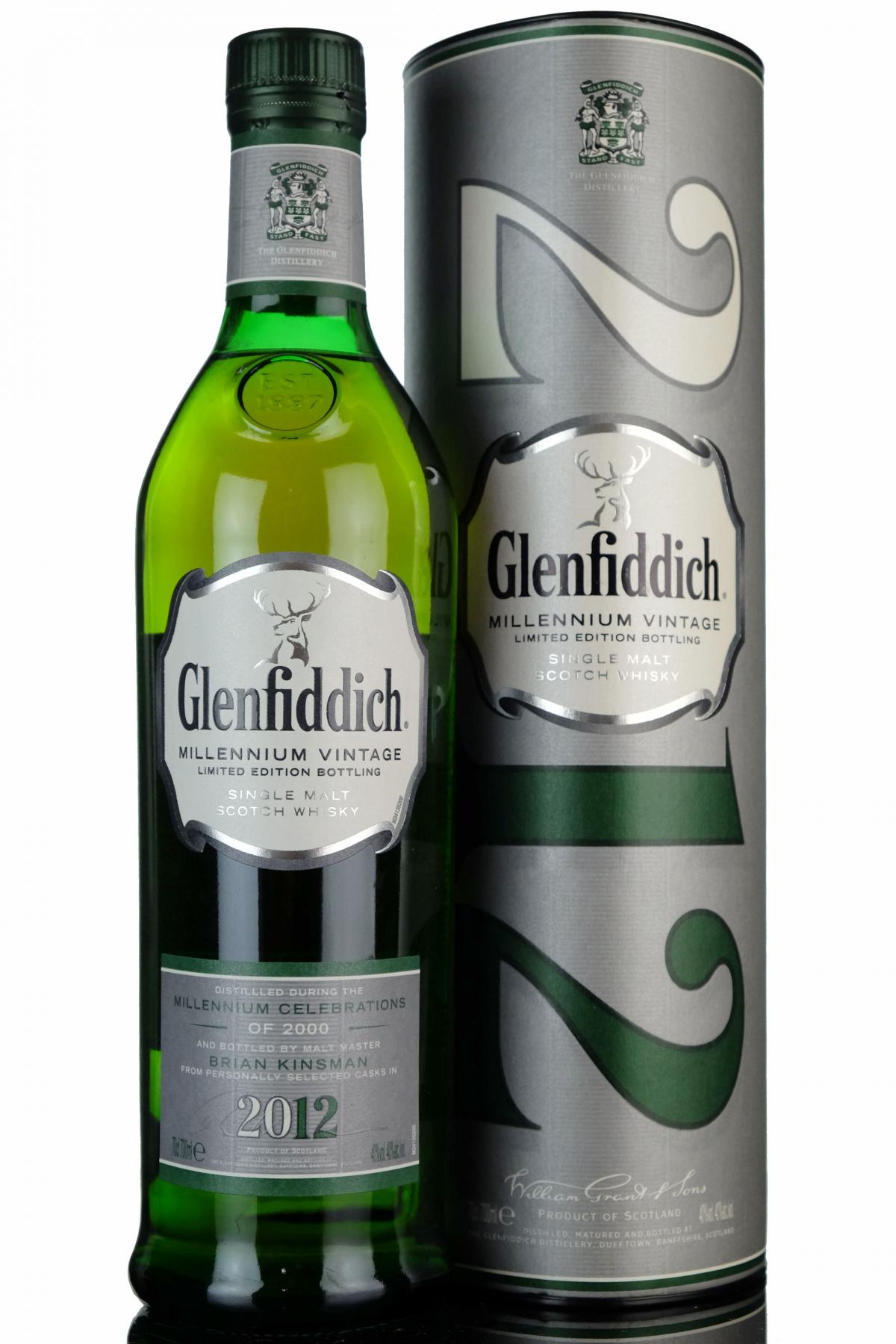 Glenfiddich 2000 - 2012 Millennium Vintage
