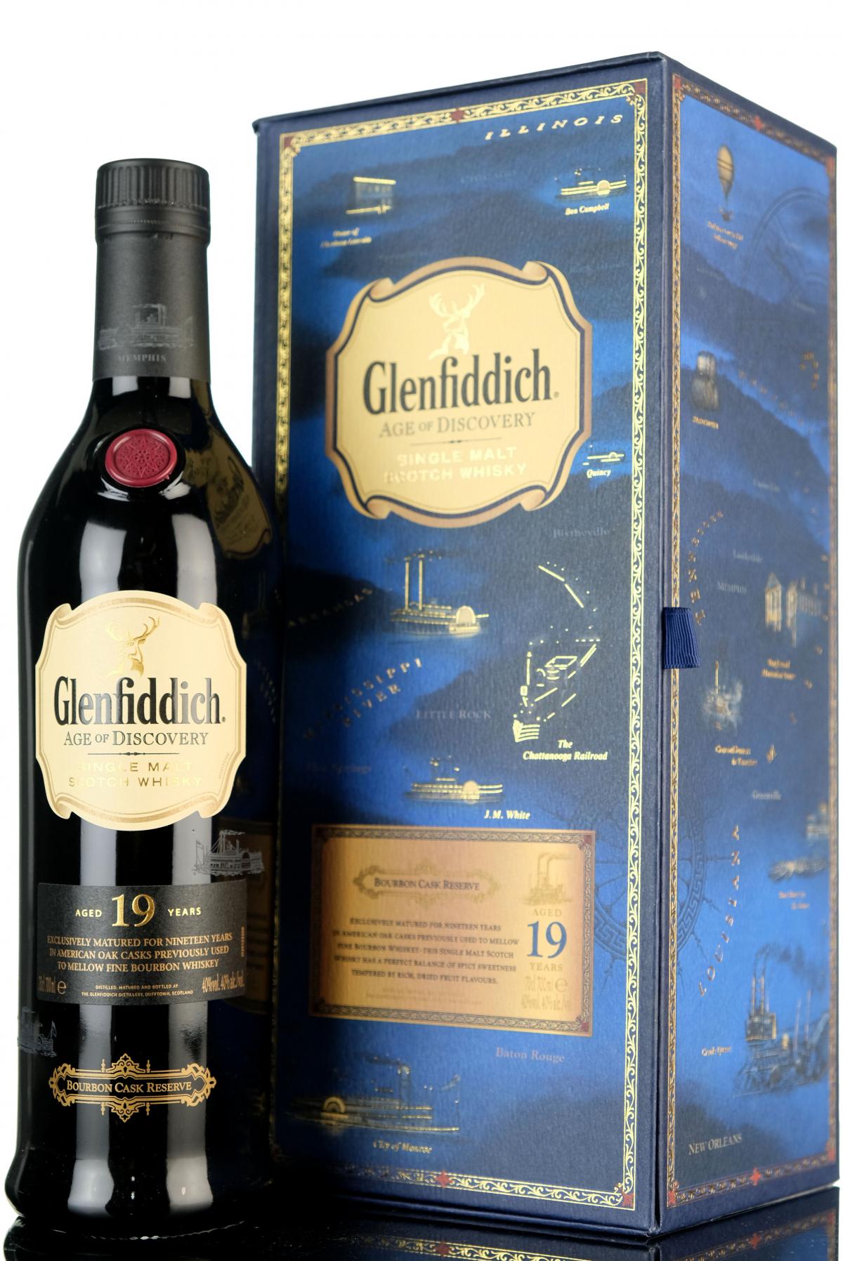 Glenfiddich 19 Age Of Discovery Bourbon Cask Finish