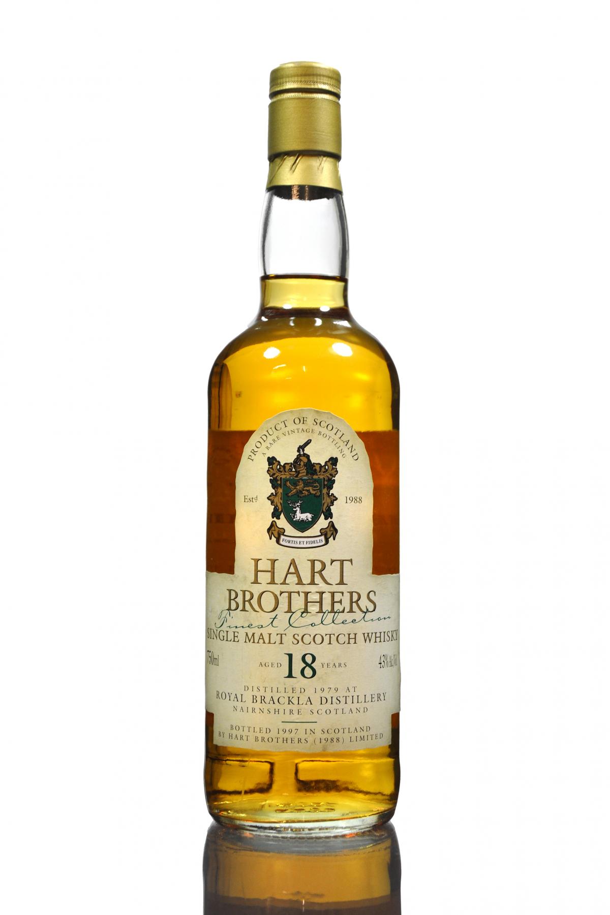 Royal Brackla 1979-1997 - 18 Year Old - Hart Brothers - Finest Collection