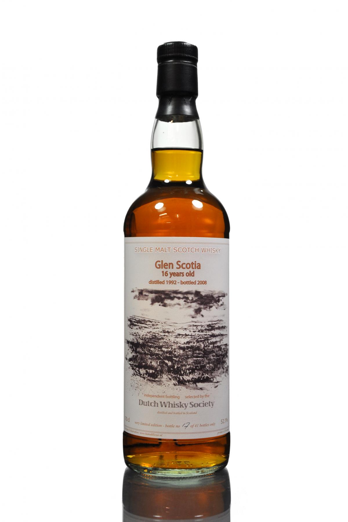 Glen Scotia 1992-2008 - 16 Year Old - 41 Bottles Only