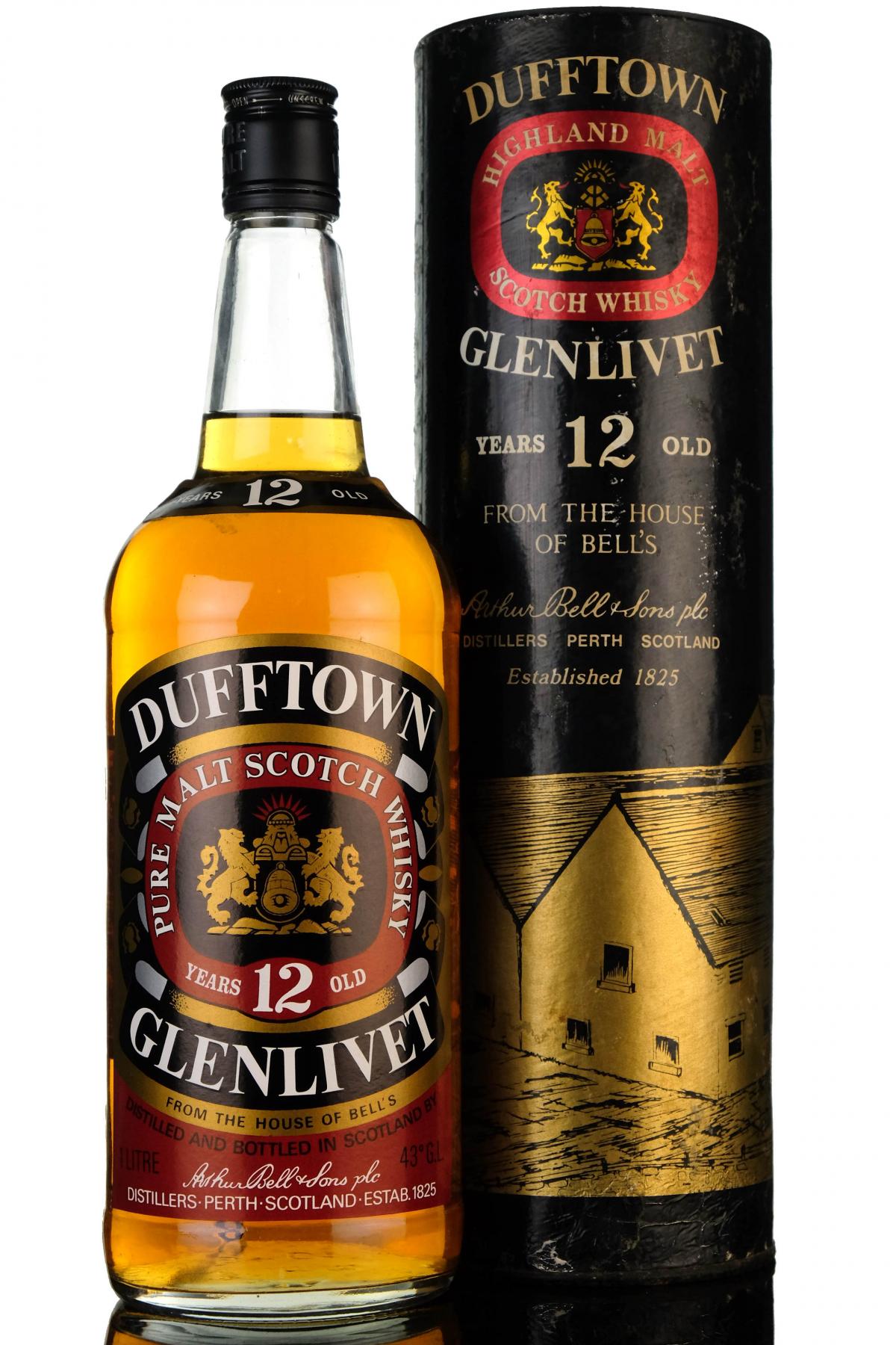Dufftownglenlivet 12 1980s