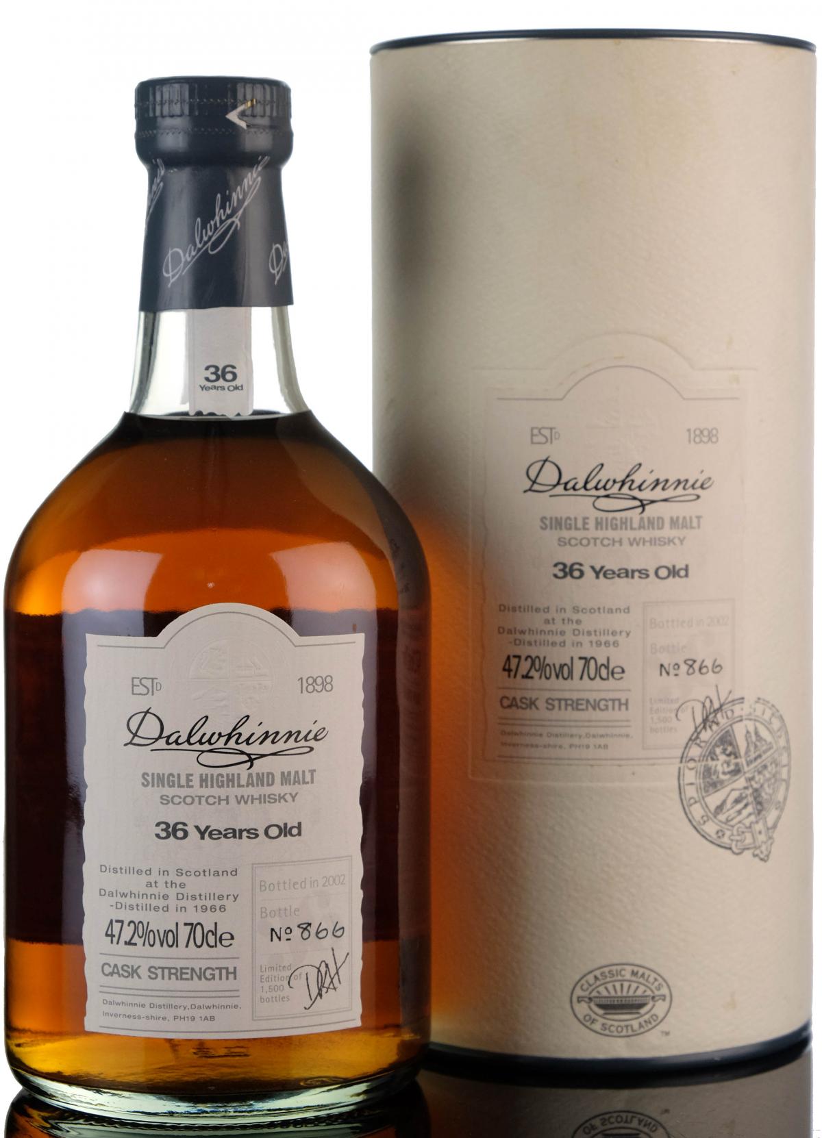 Dalwhinnie 1966-2002 - 36 Year Old