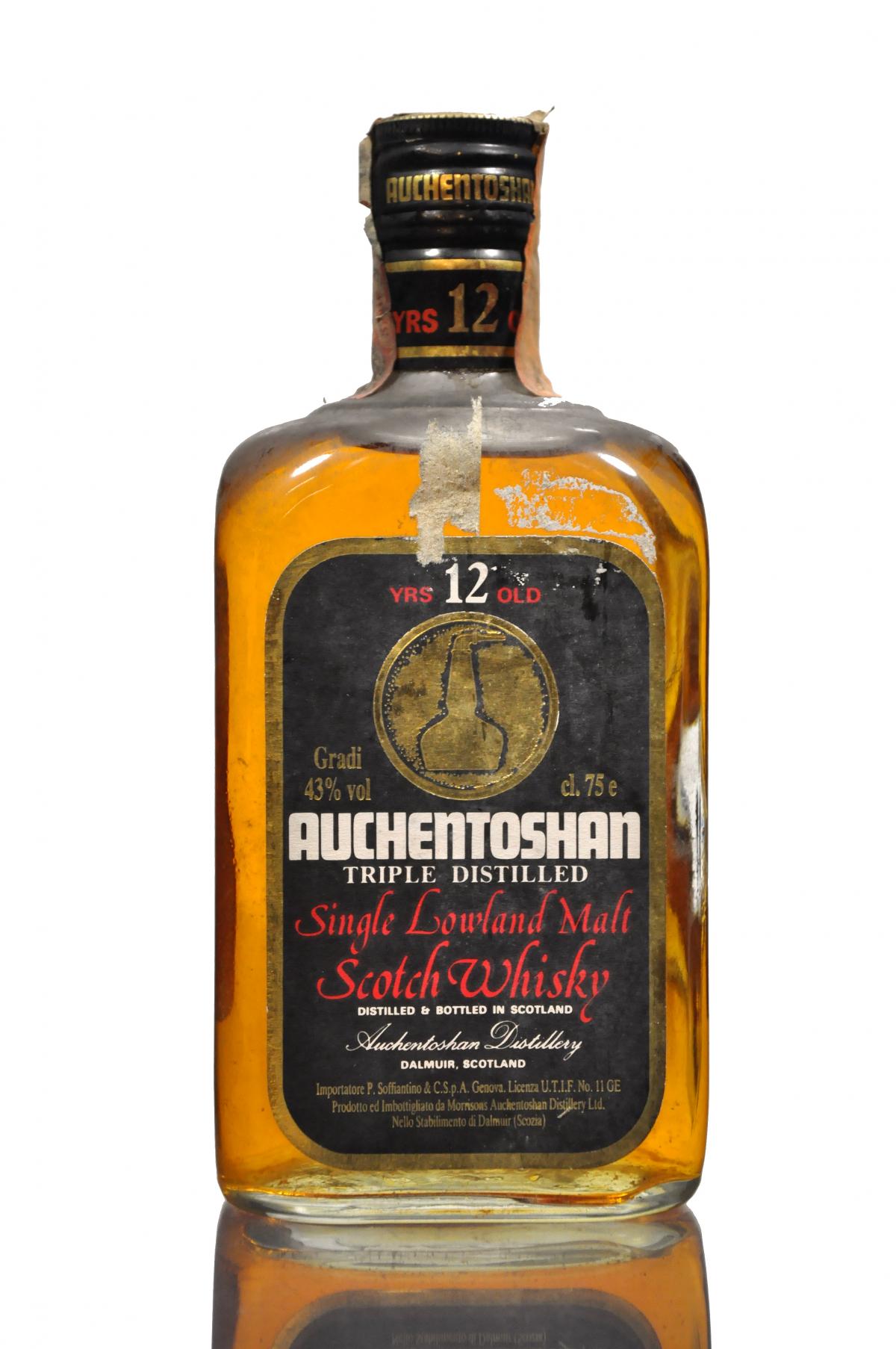 Auchentoshan 12 Year Old - 1980s