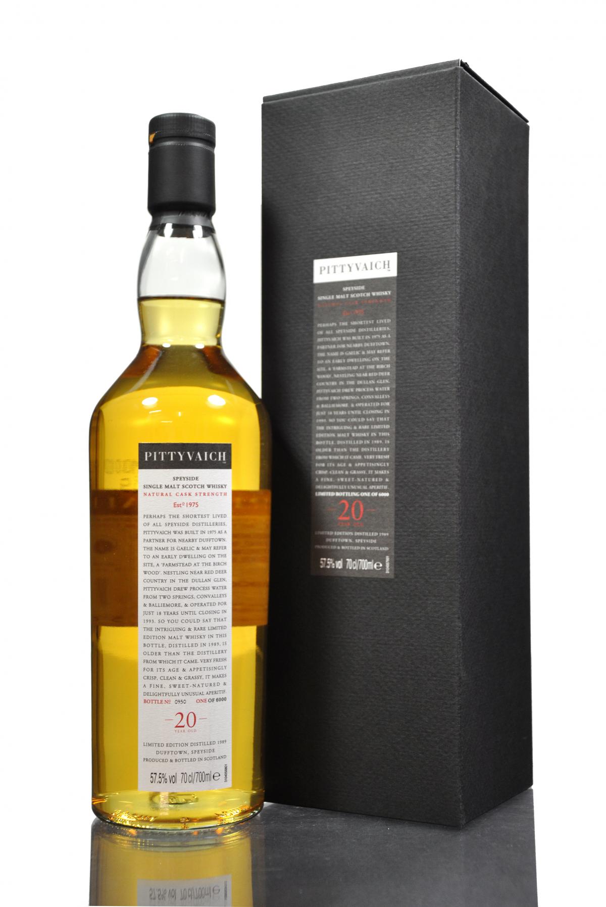 Pittyvaich 1989 - 20 Year Old - Special Release 2009