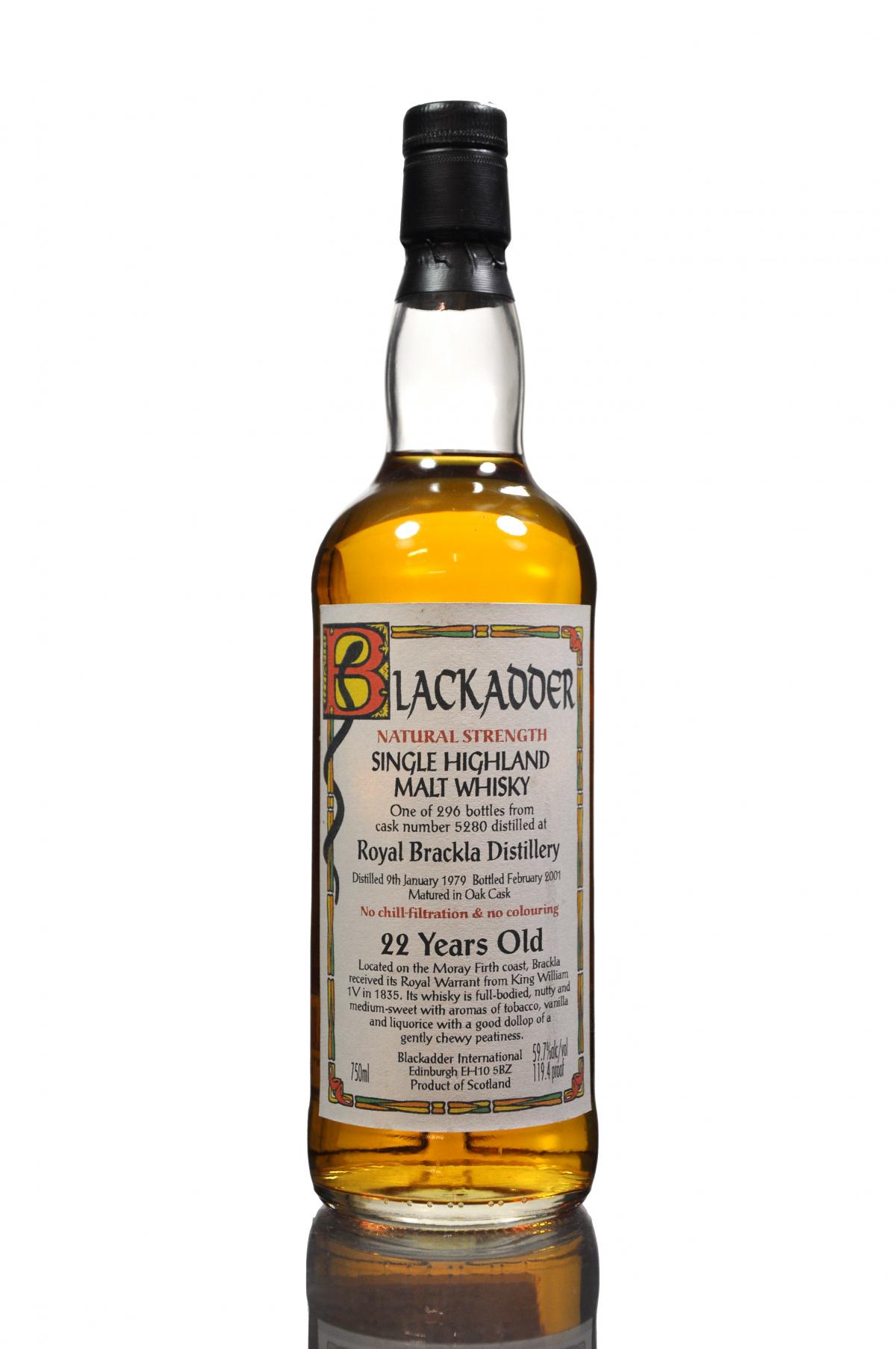 Royal Brackla 1979-2001 - 22 Year Old - Blackadder