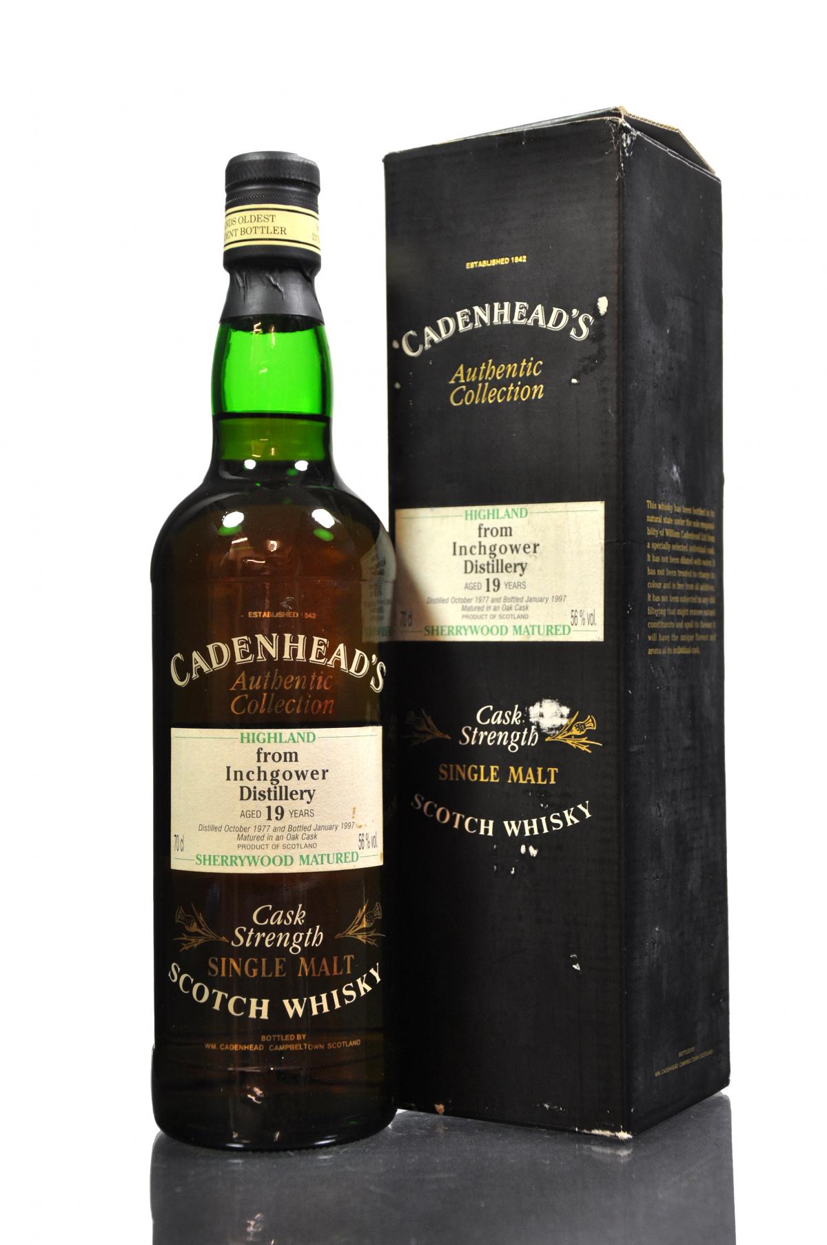 Inchgower 1977-1997 - 19 Year Old - Cadenheads Authentic Collection