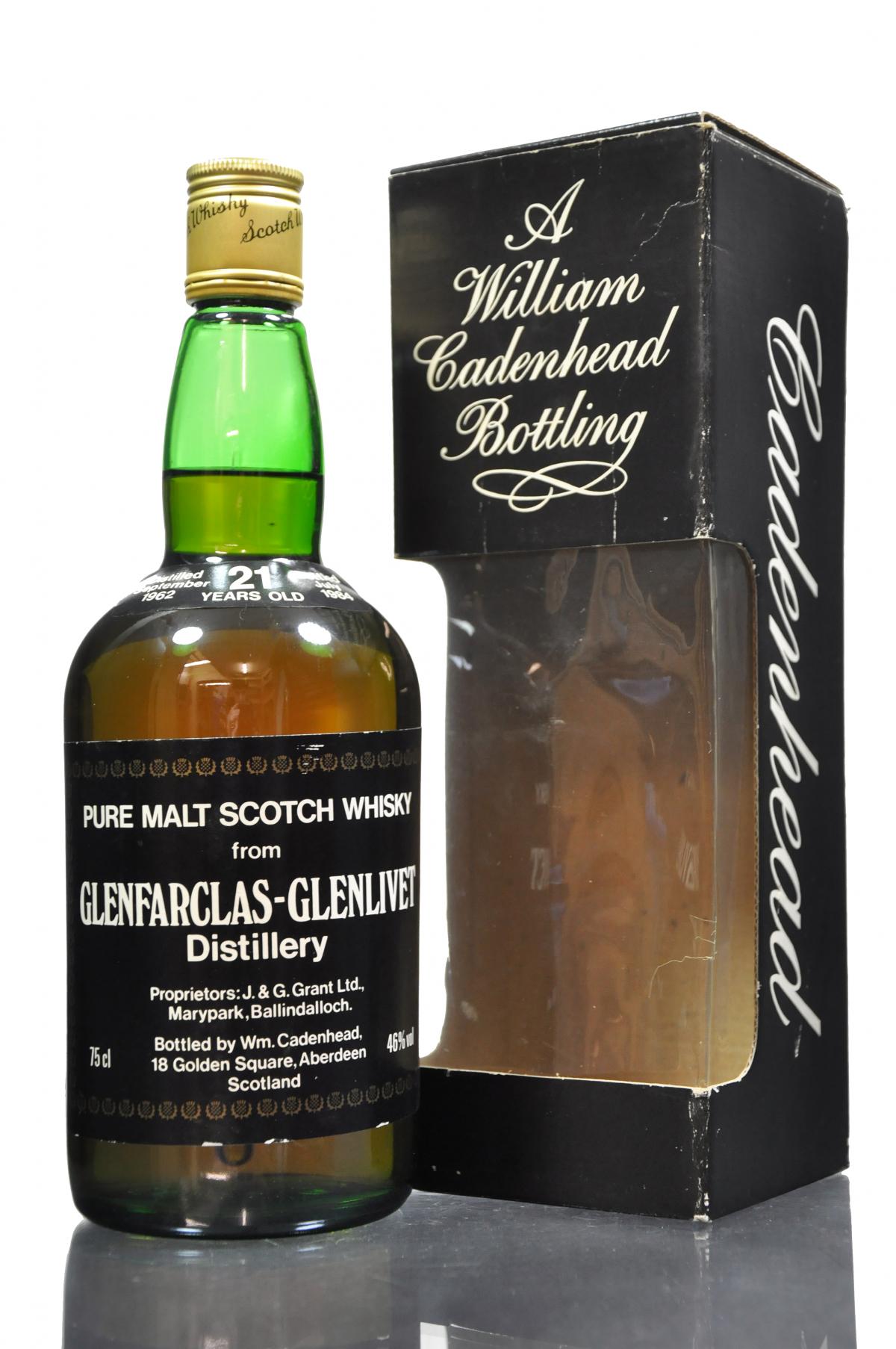 Glenfarclas-Glenlivet 1962-1984 - 21 Year Old - Cadenhead Dumpy