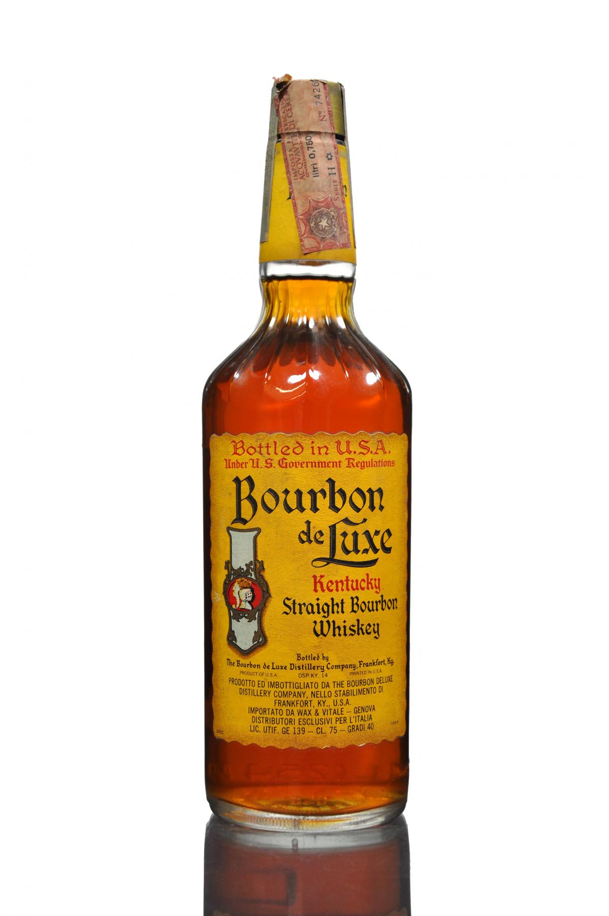 Bourbon De Luxe - 1960s - Italian Import
