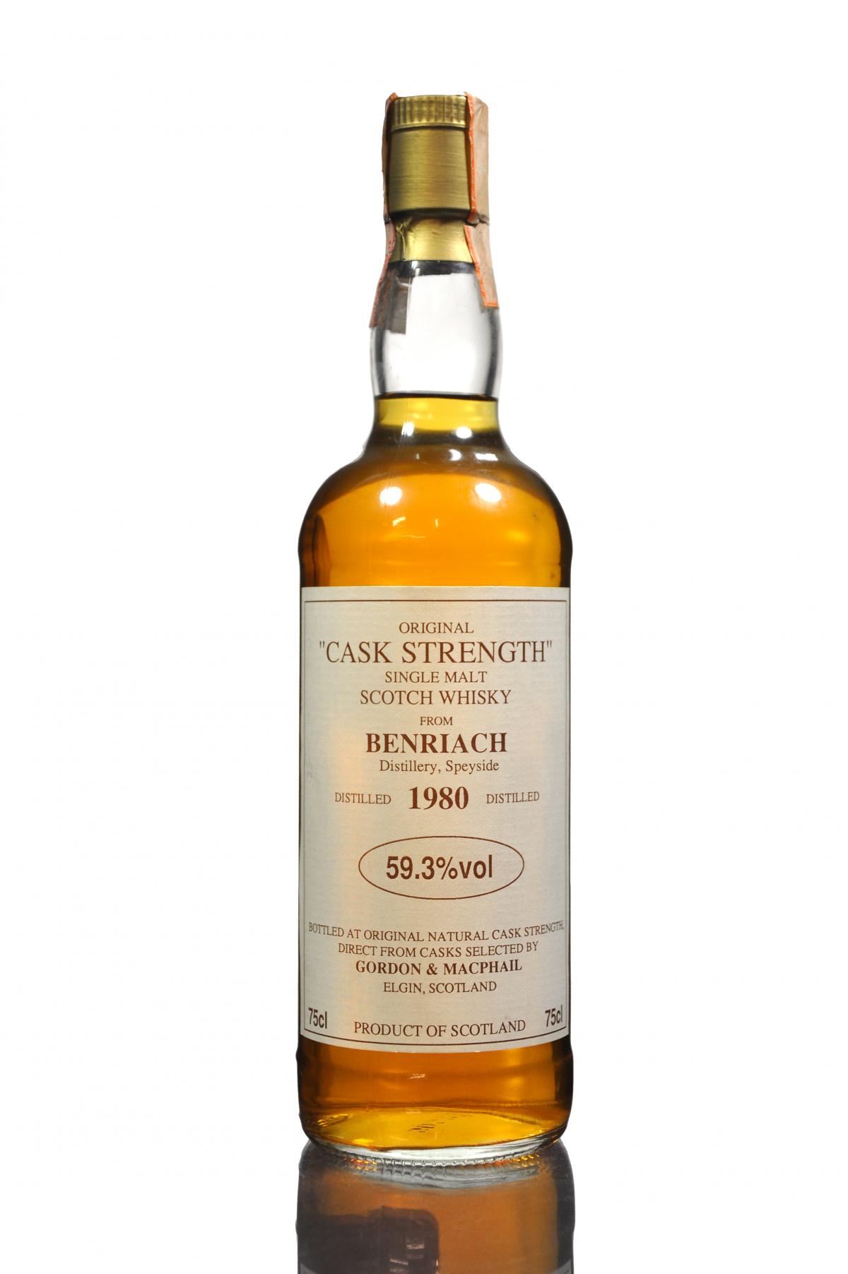 Benriach 1980 - Gordon & MacPhail - CASK