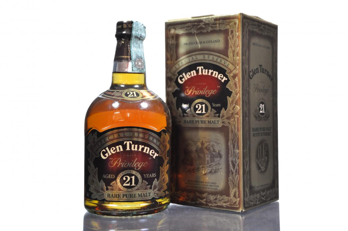 Glen Turner 21 Year Old - Pure Malt - 1990s