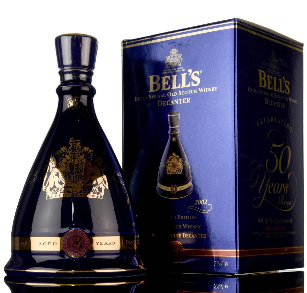 Bells Golden Jubilee 50 Years Reign 1952-2002 Of Her Majesty Queen Elizabeth II