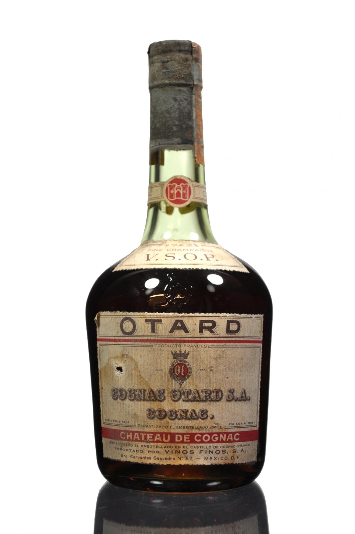 Otard Cognac VSOP - Mexican Import - Circa 1960s