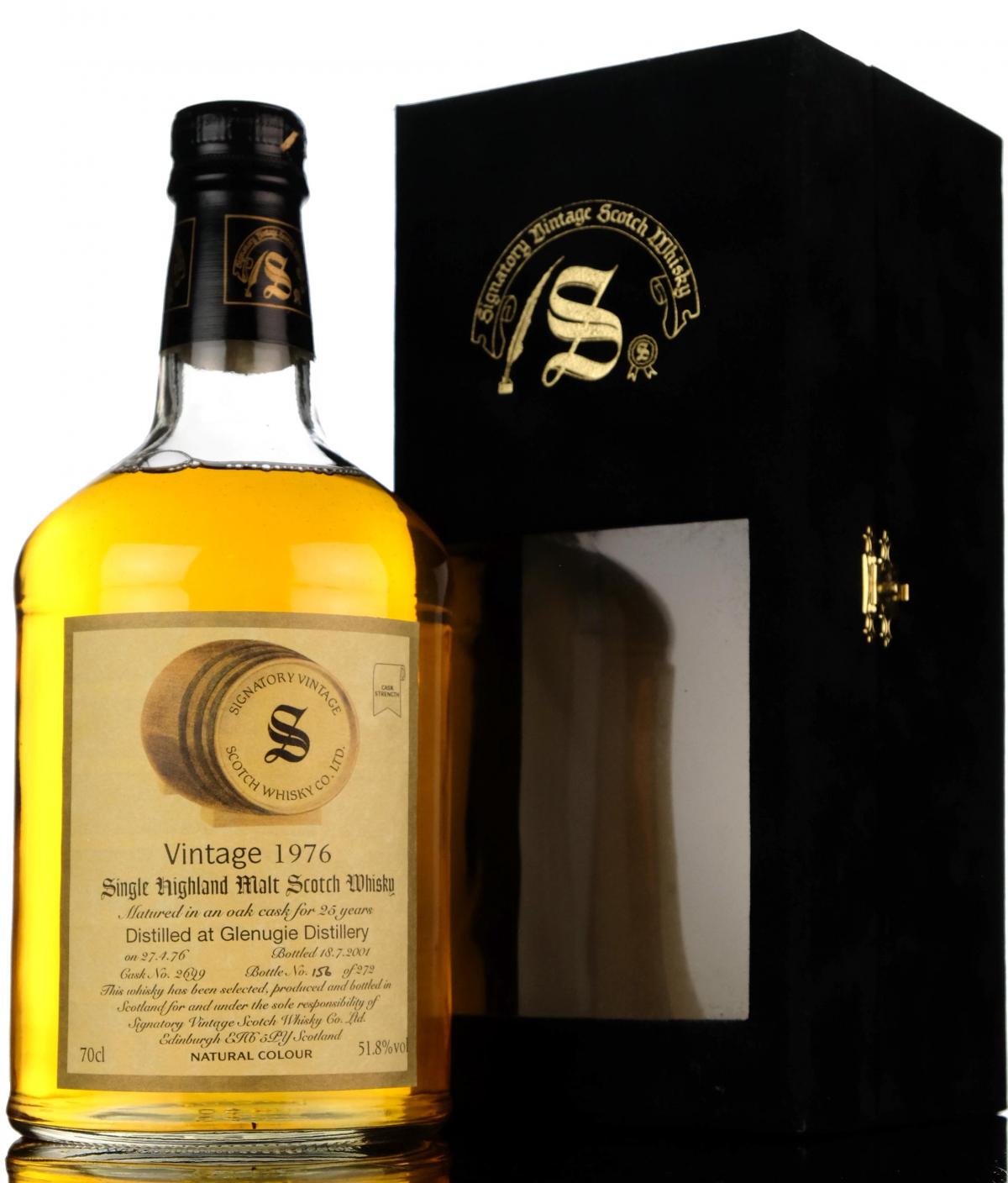 Glenugie 1976-2001 - 25 Year Old - Signatory Vintage