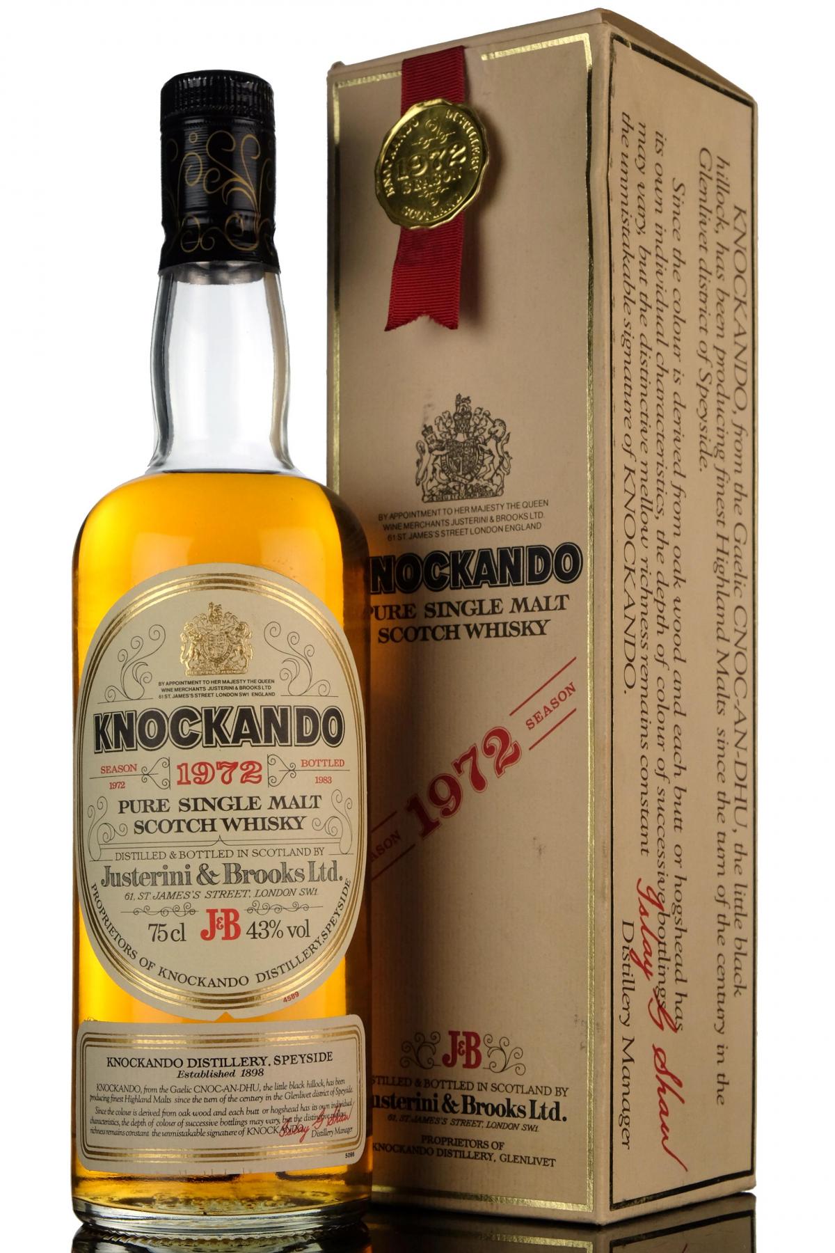 Knockando 1972-1983