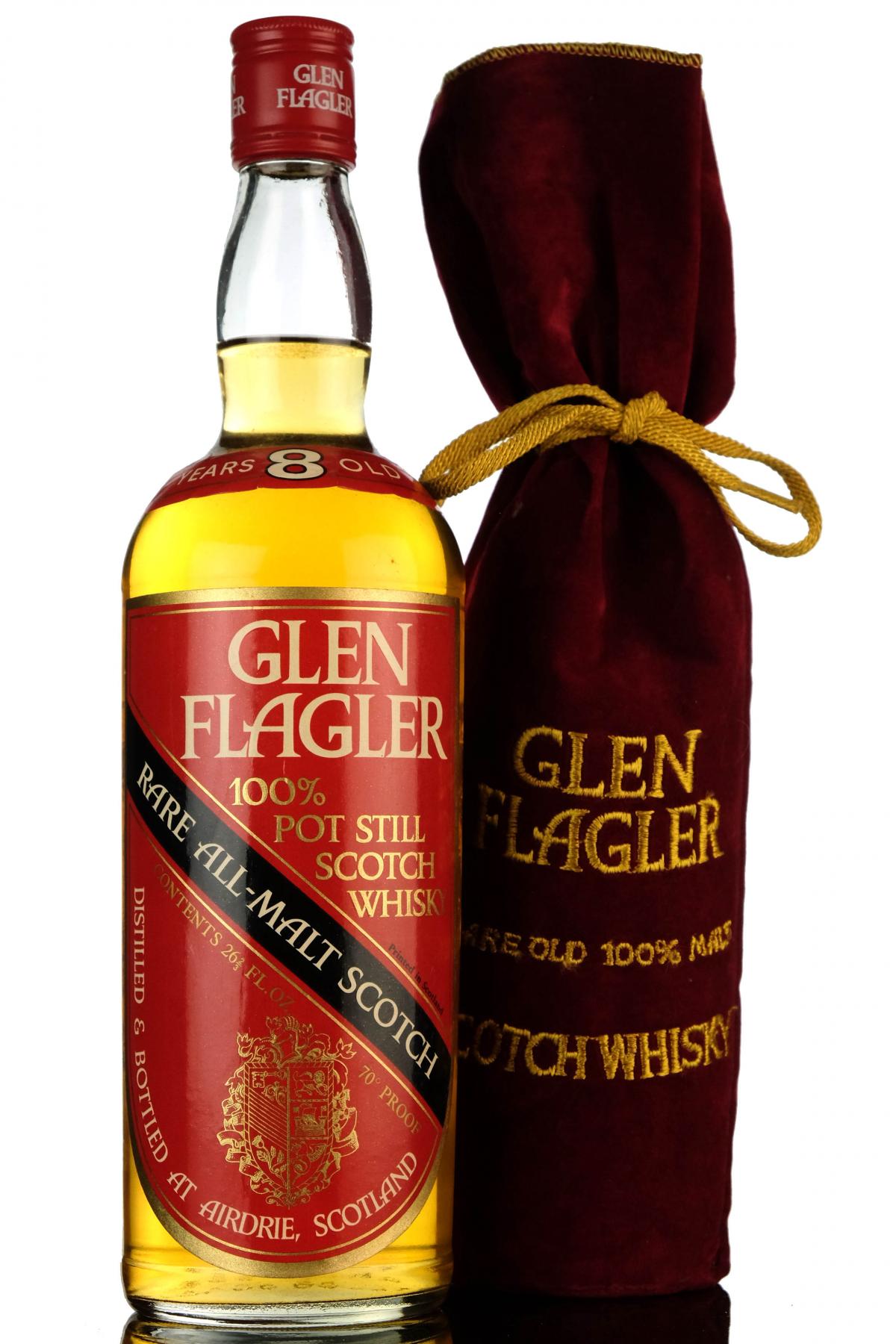 Glen Flagler 8 Year Old - All Malt - 1970s