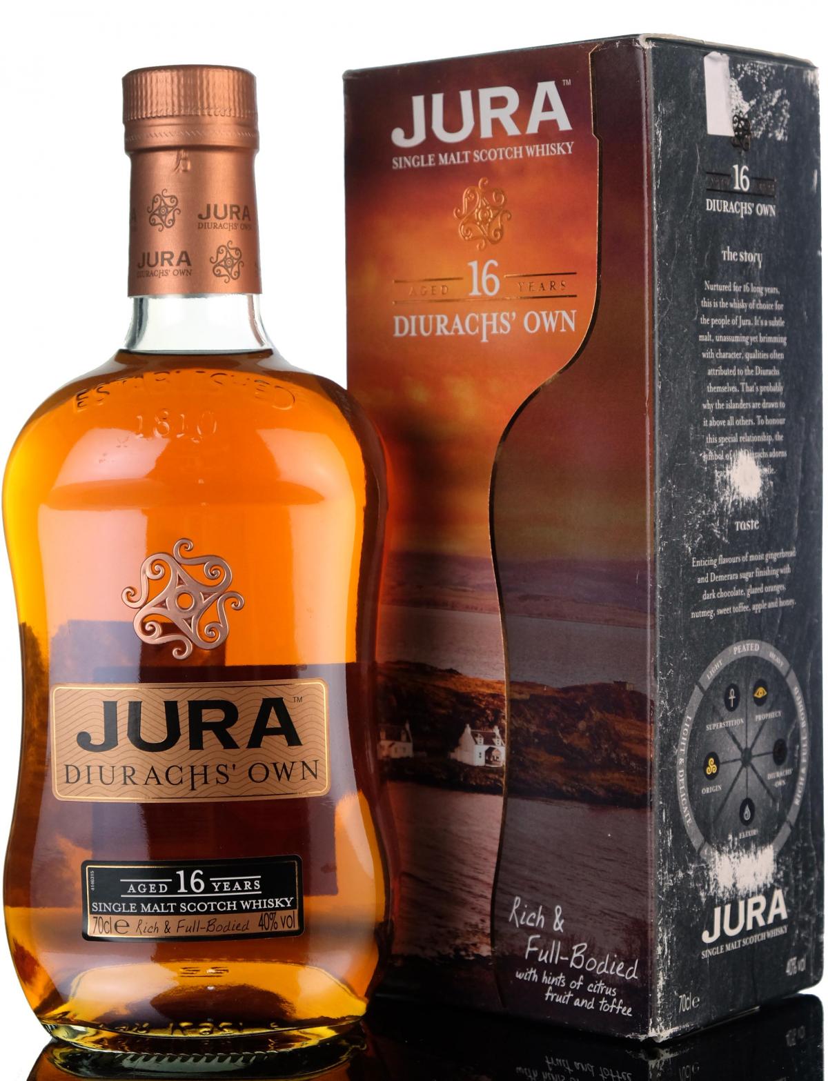 Isle Of Jura 16 Year Old - Diurachs Own