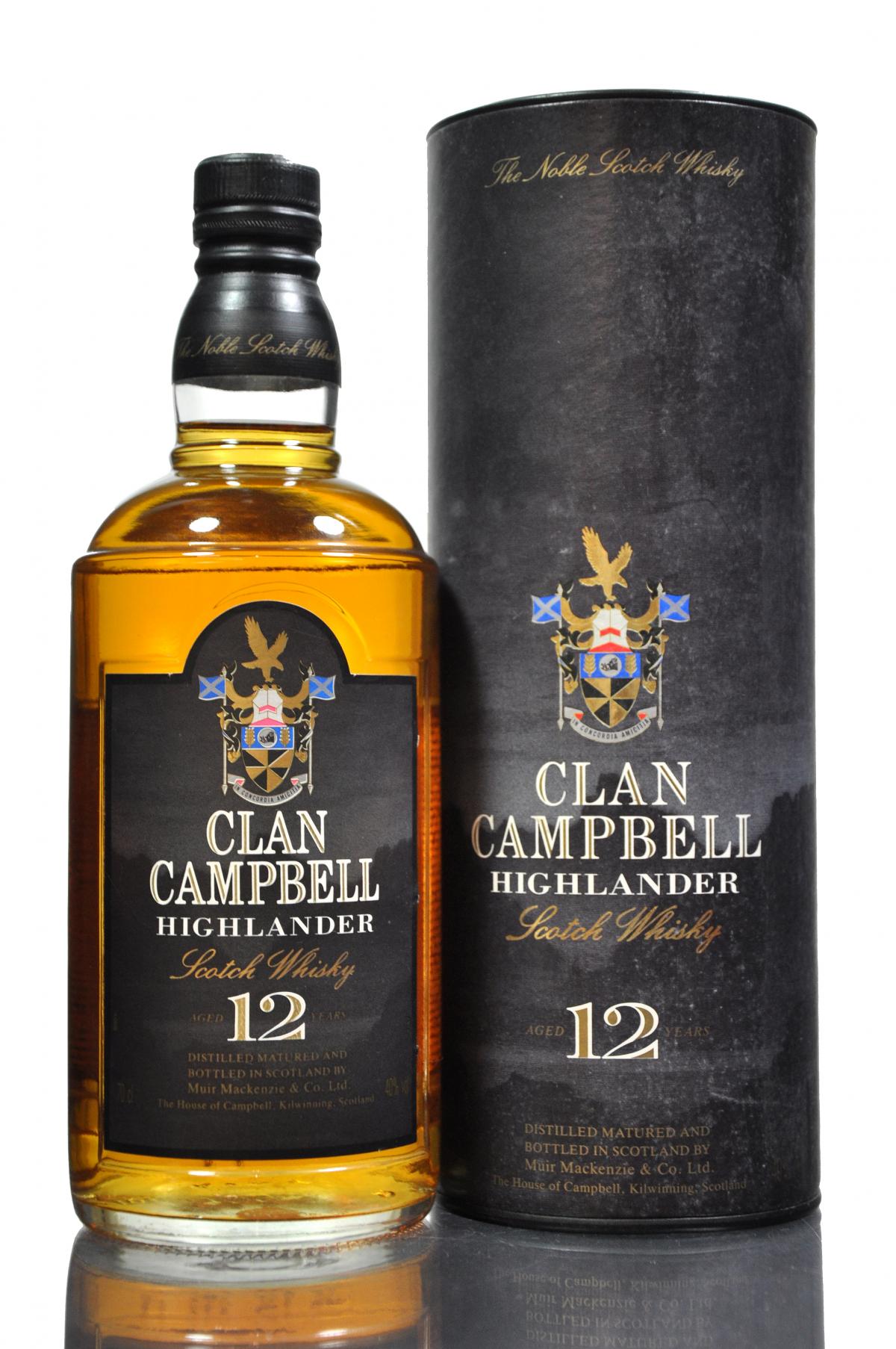 Clan Campbell 12 Year Old
