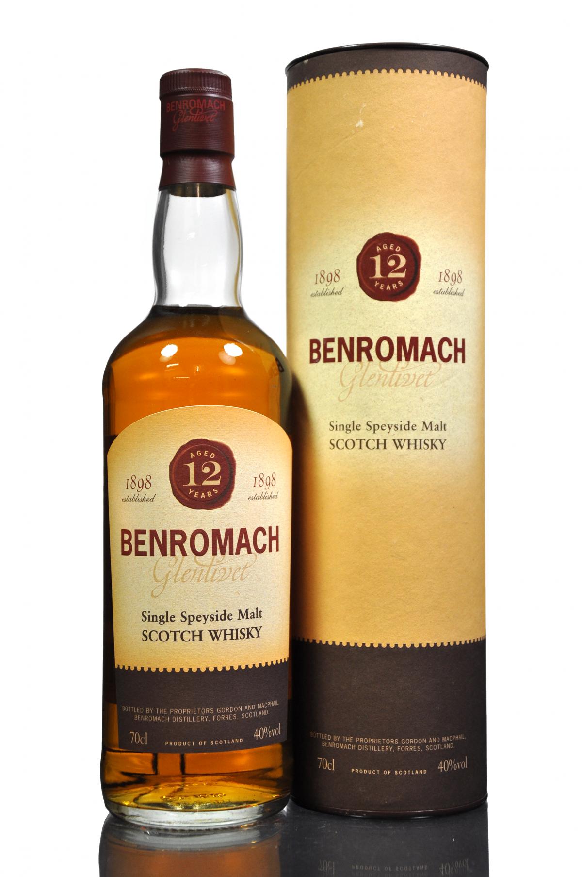 Benromach 12 Year Old - Circa 2000