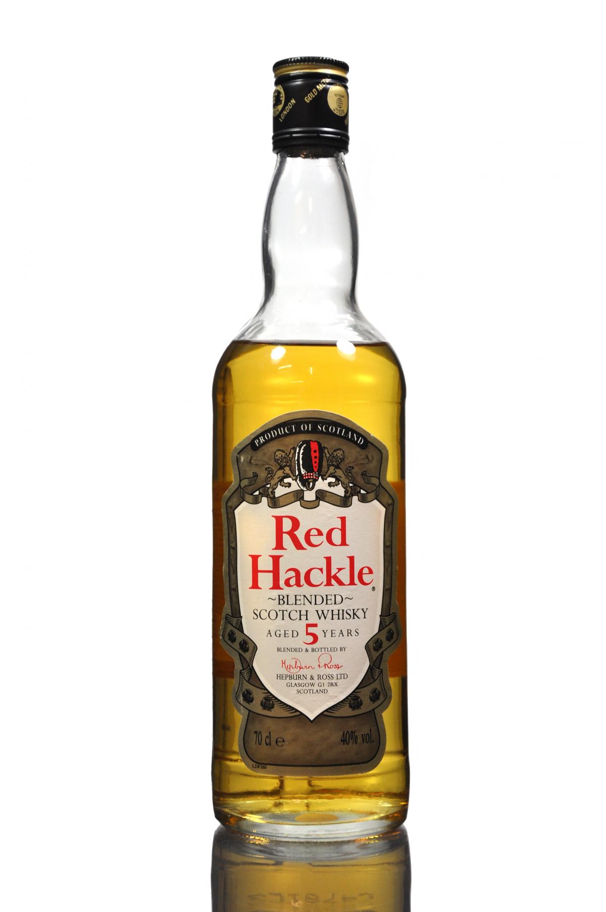 Red Hackle 5 Year Old