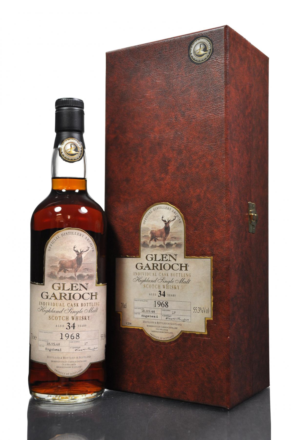 Glen Garioch 1968 - 34 Year Old - Single Cask 17