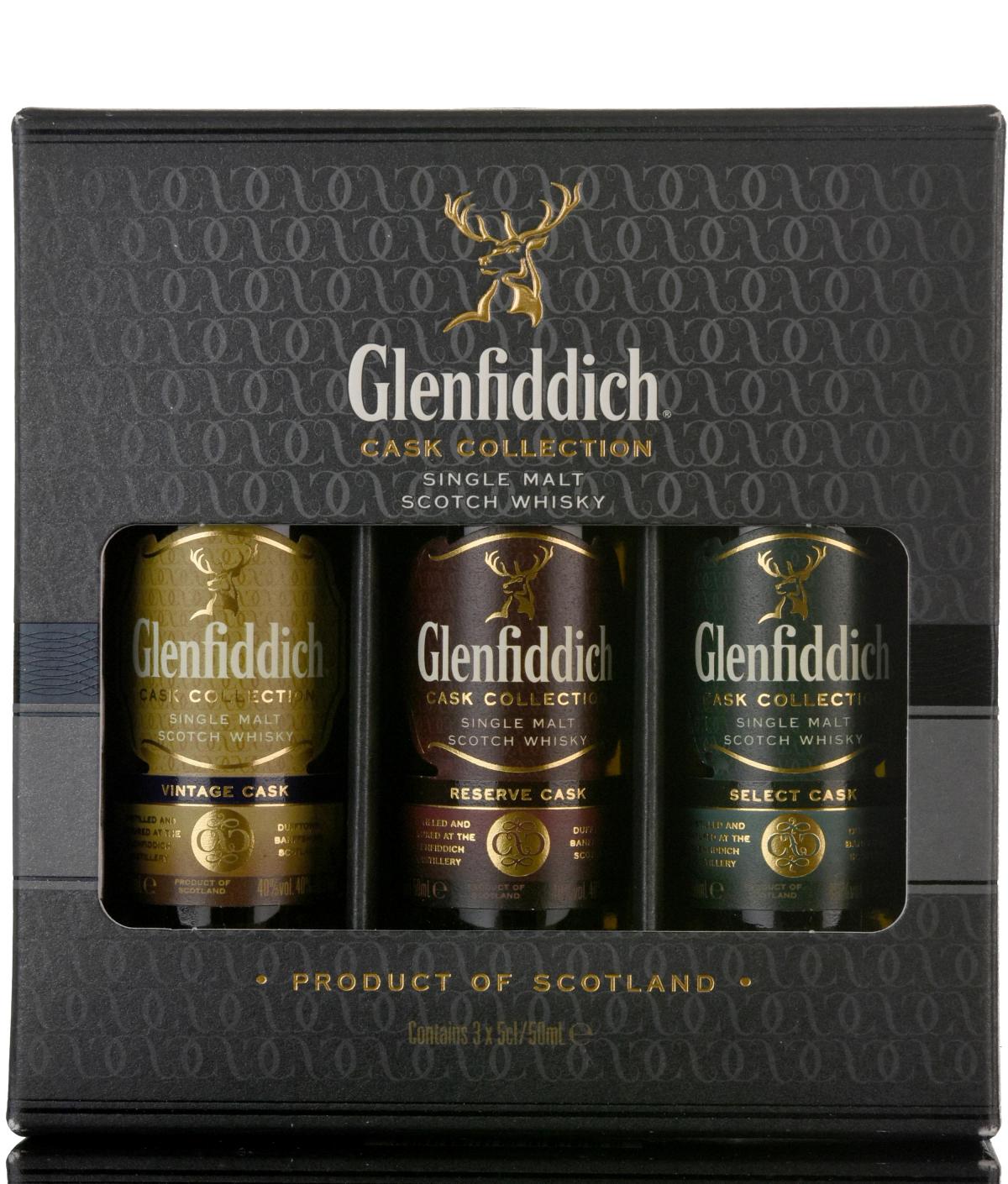 Glenfiddich Cask Collection Miniature Pack