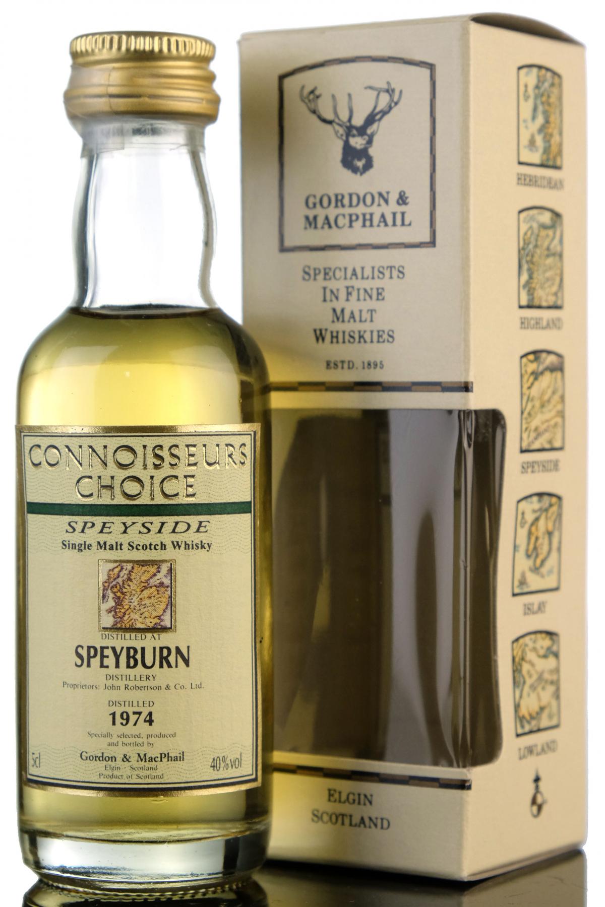 Speyburn 1974 - Connoisseurs Choice Miniature