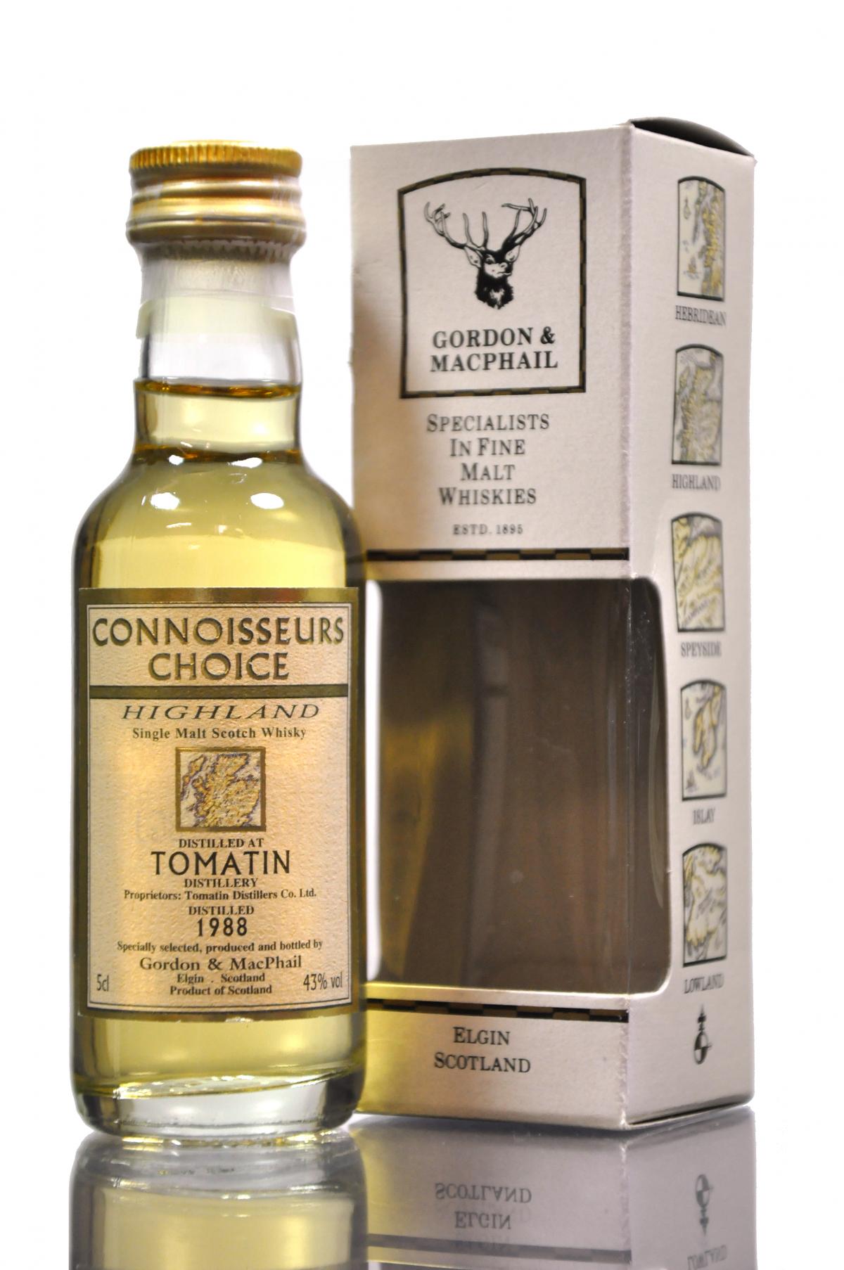 Tomatin 1988 - Connoisseurs Choice Miniature