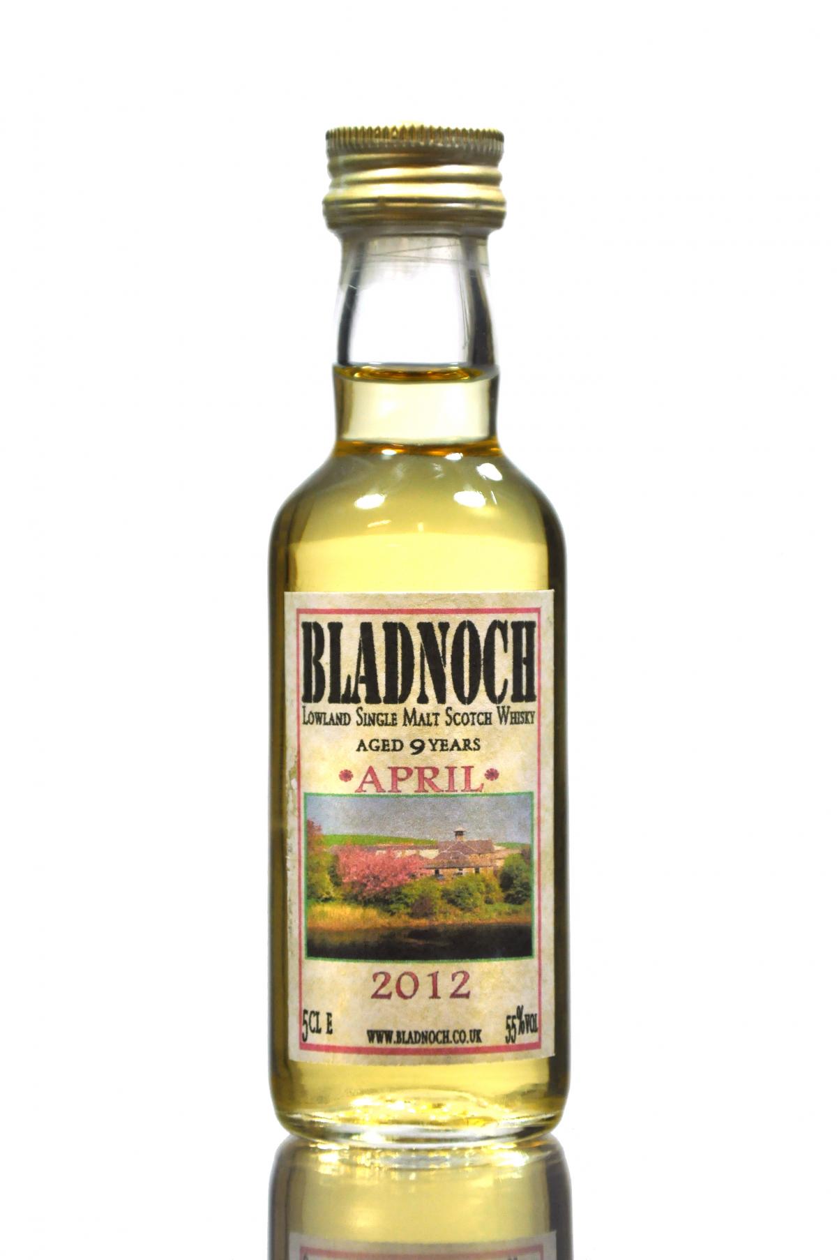 Bladnoch 9 Year Old - April 2012 - Miniature