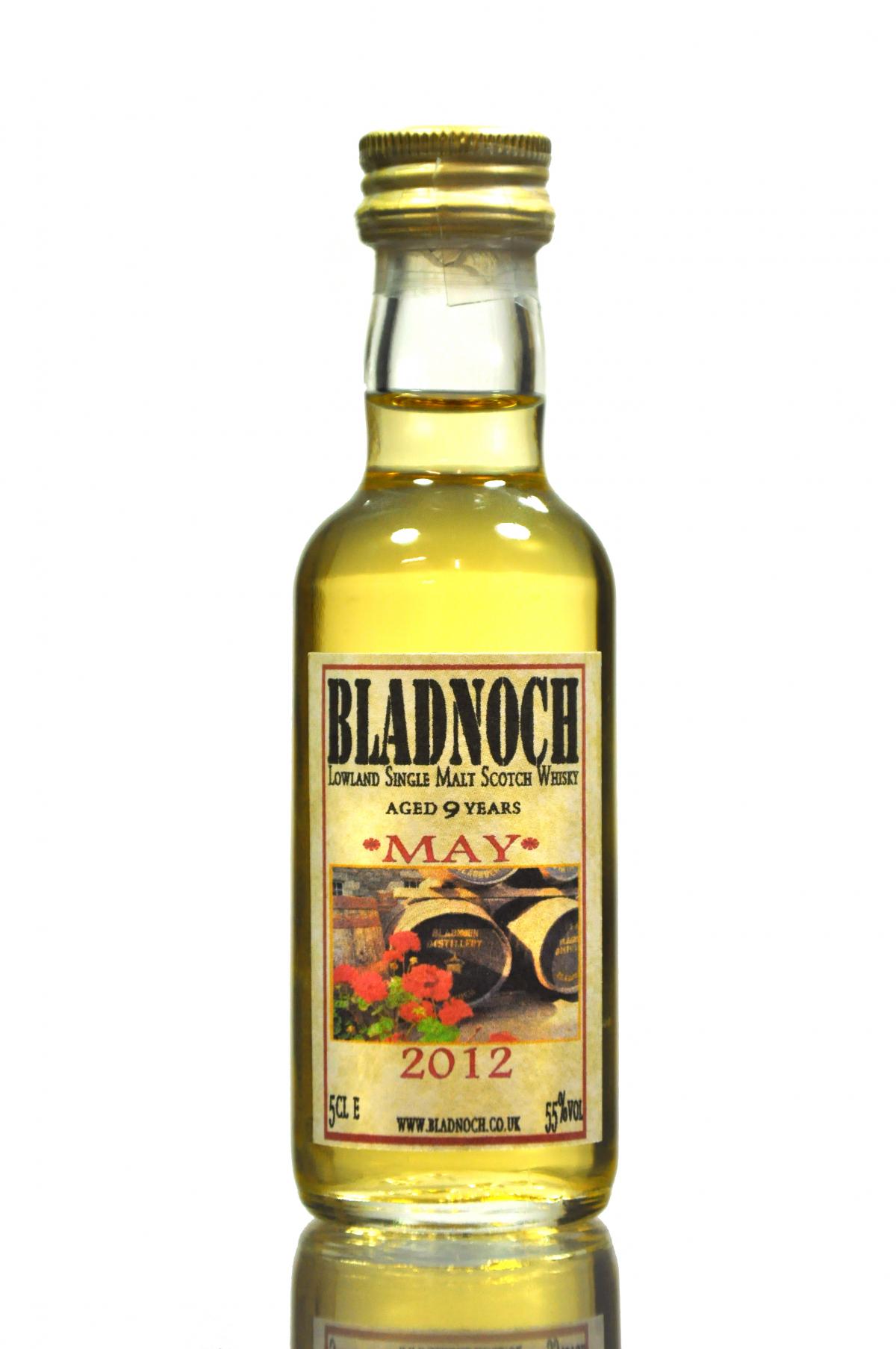 Bladnoch 9 Year Old -  May 2012 - Miniature