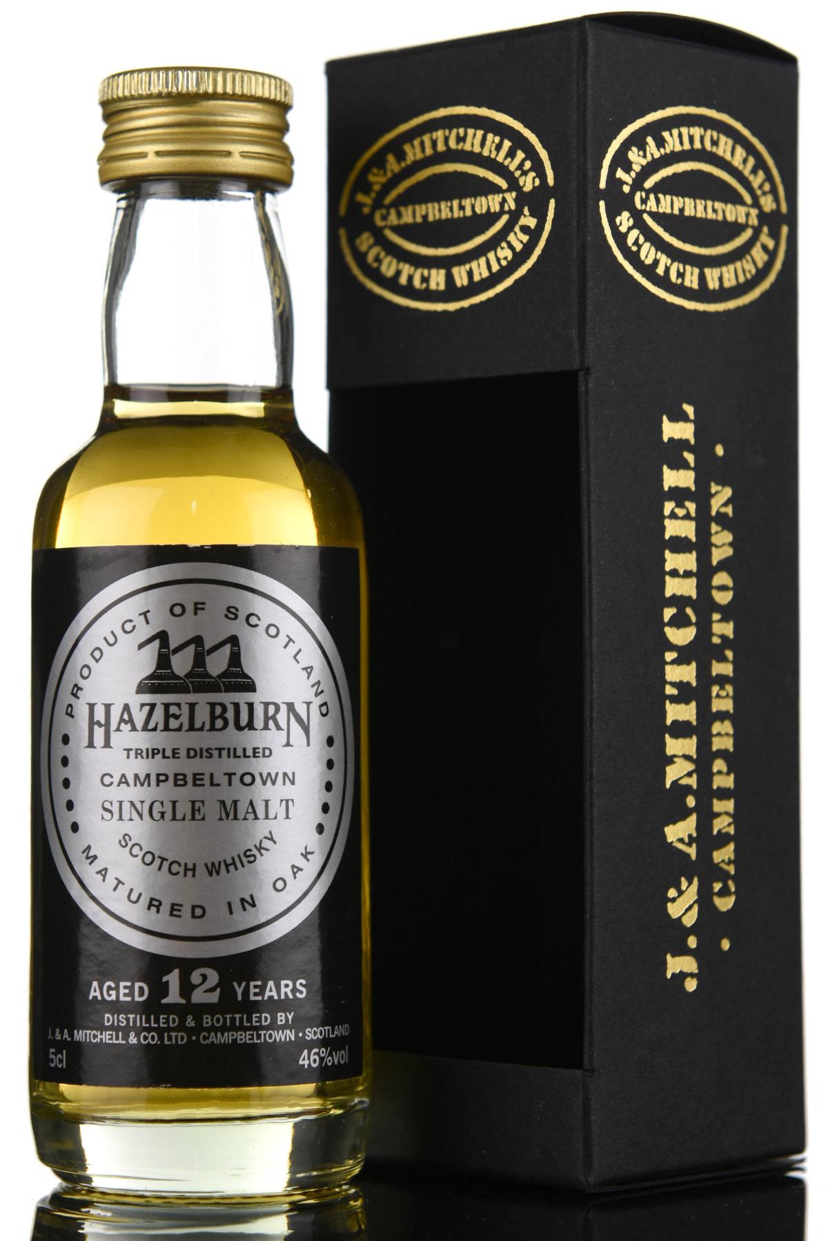 Hazelburn 12 Year Old Miniature