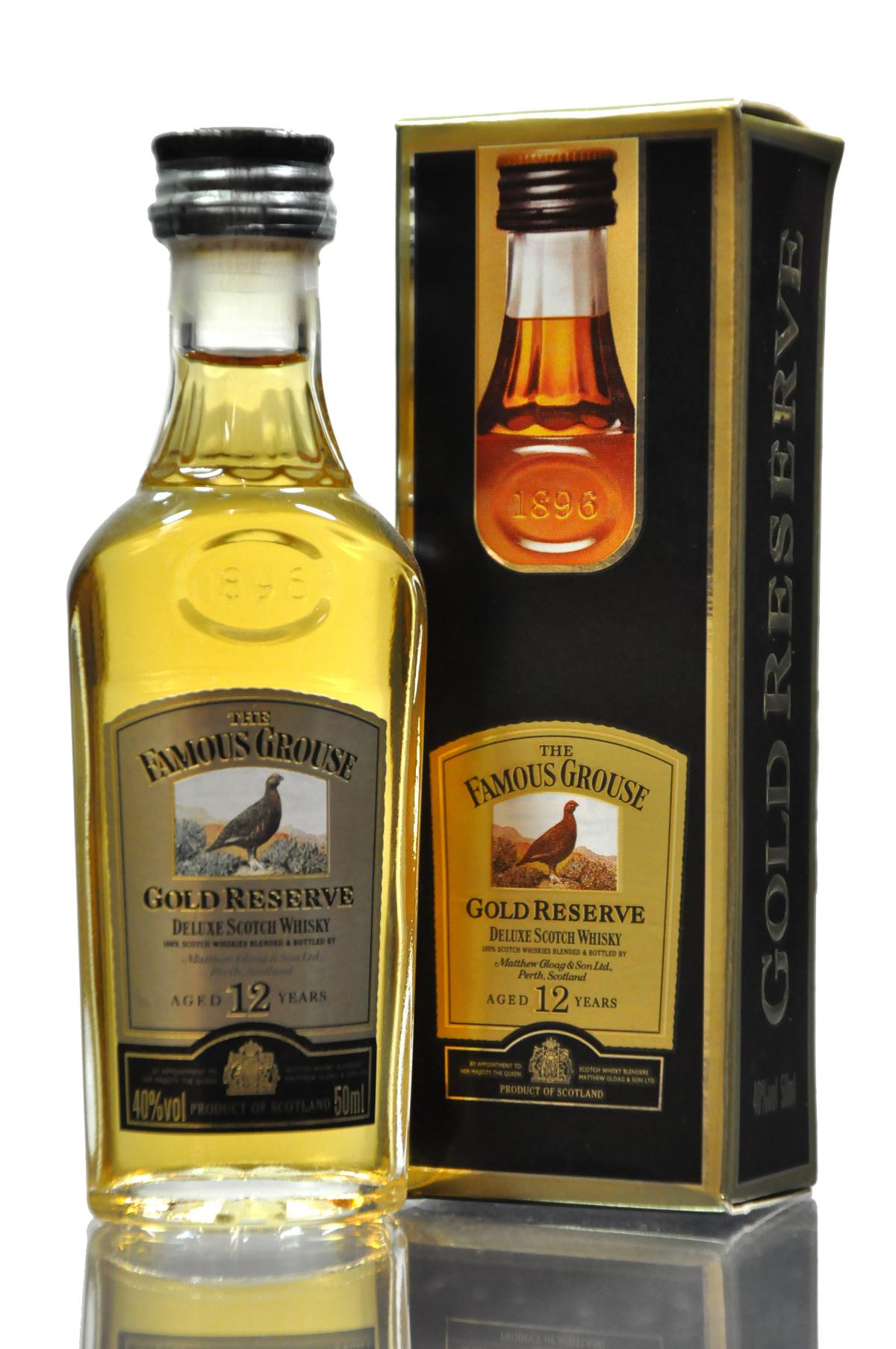 Famous Grouse 12 Year Old Miniature
