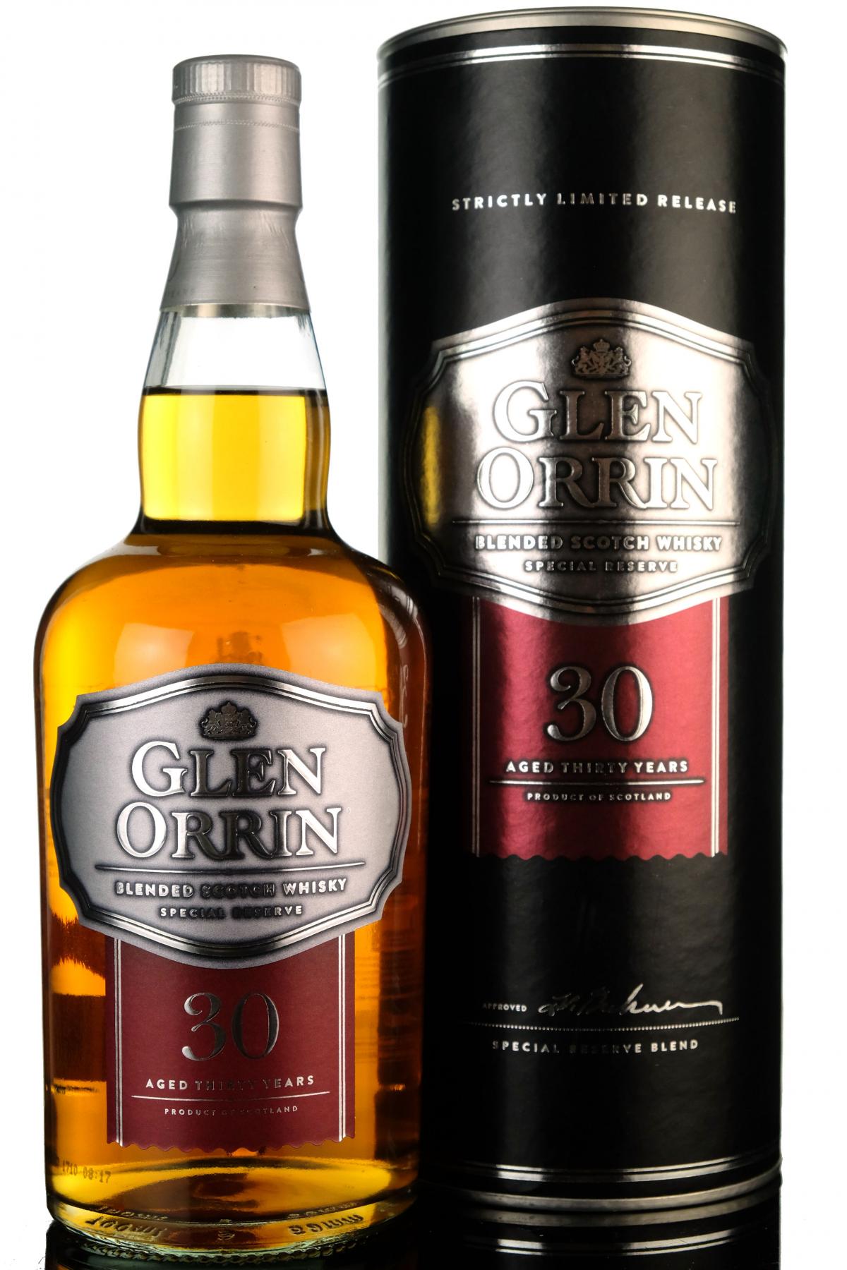 Glen Orrin 30 Year Old