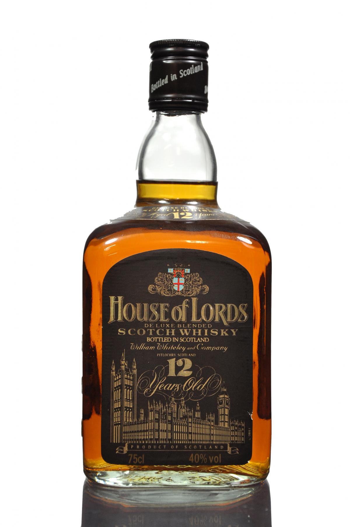 House Of Lords 12 Year Old - Deluxe - 1980s
