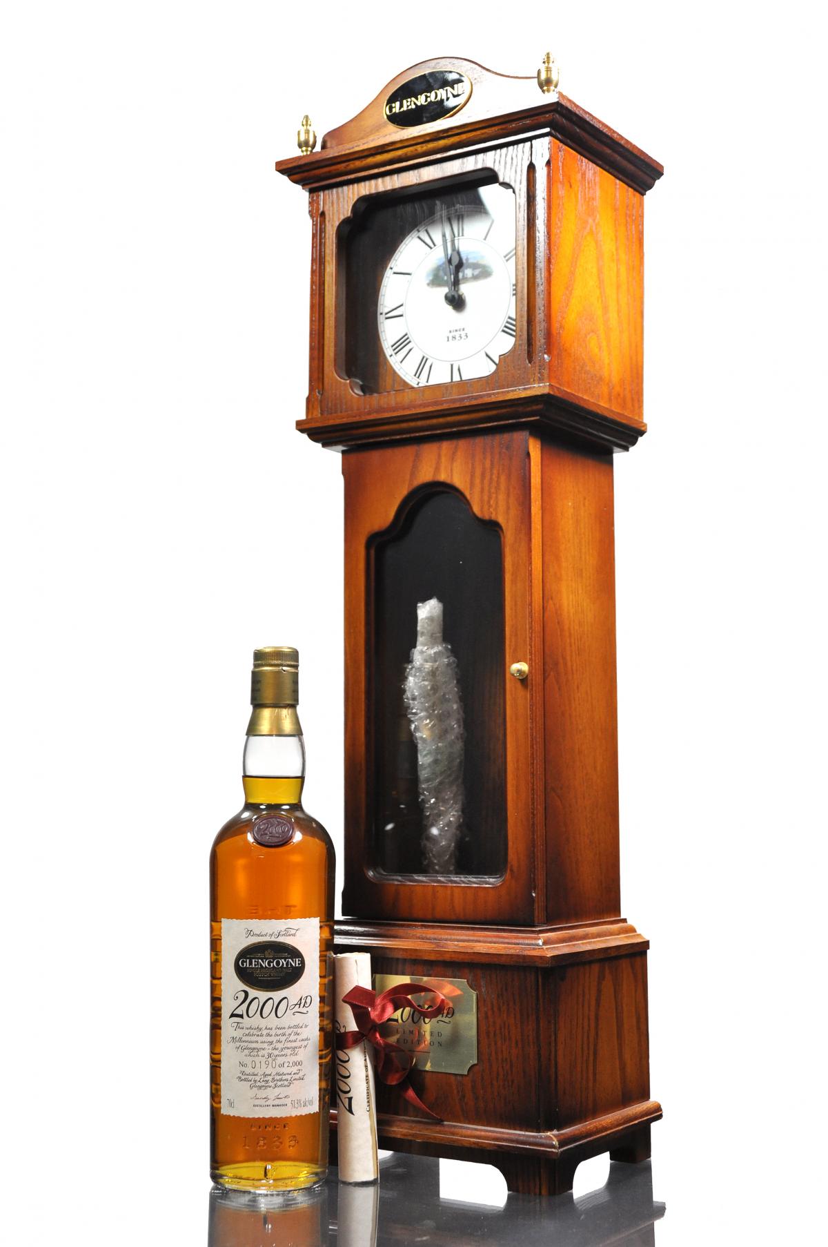 Glengoyne 30 Year Old Millennium - With Clock