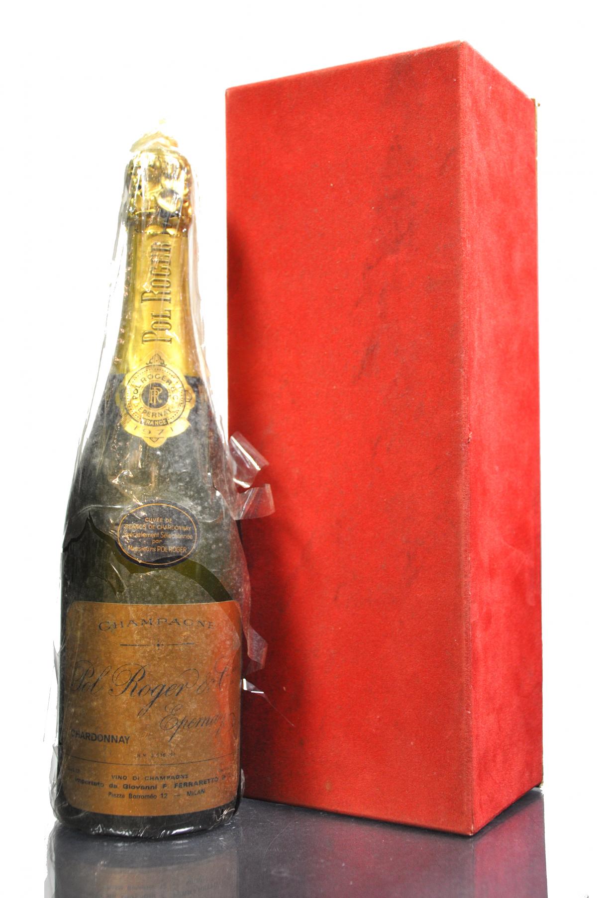 Pol Roger Champagne - 1971 - Blancs De Chardonnay