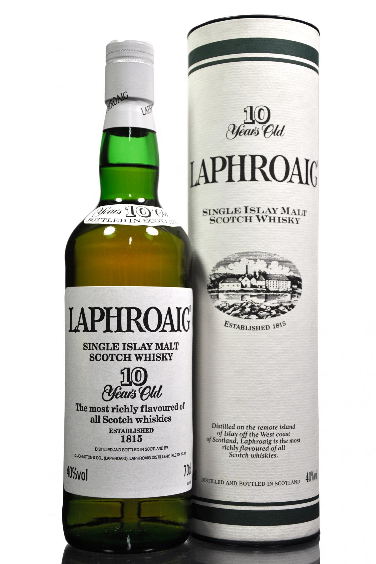 Laphroaig 10 Year Old - Early 1990s